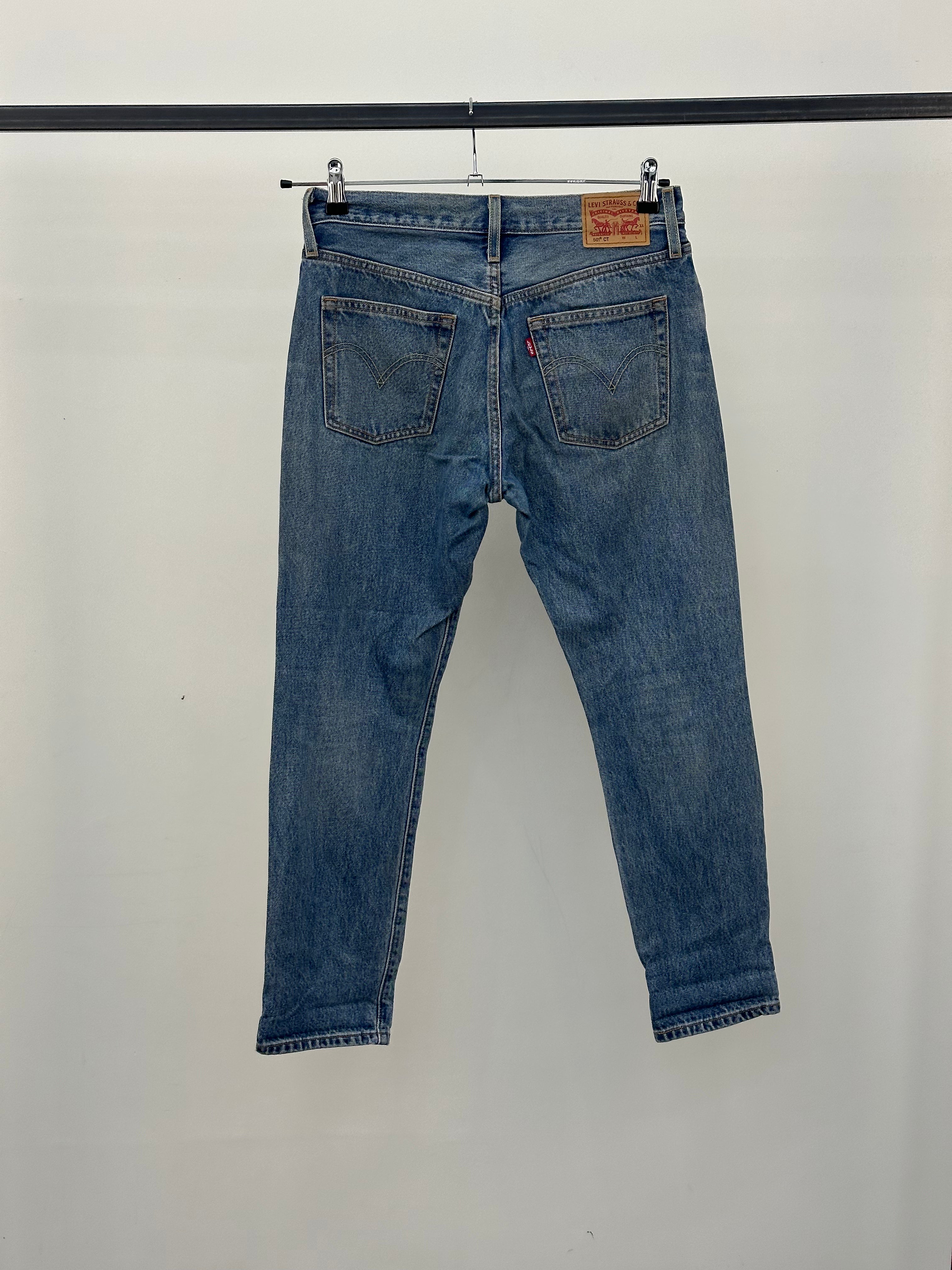 LEVI'S 501 REGULAR FIT: 39 ITA = W25 L32