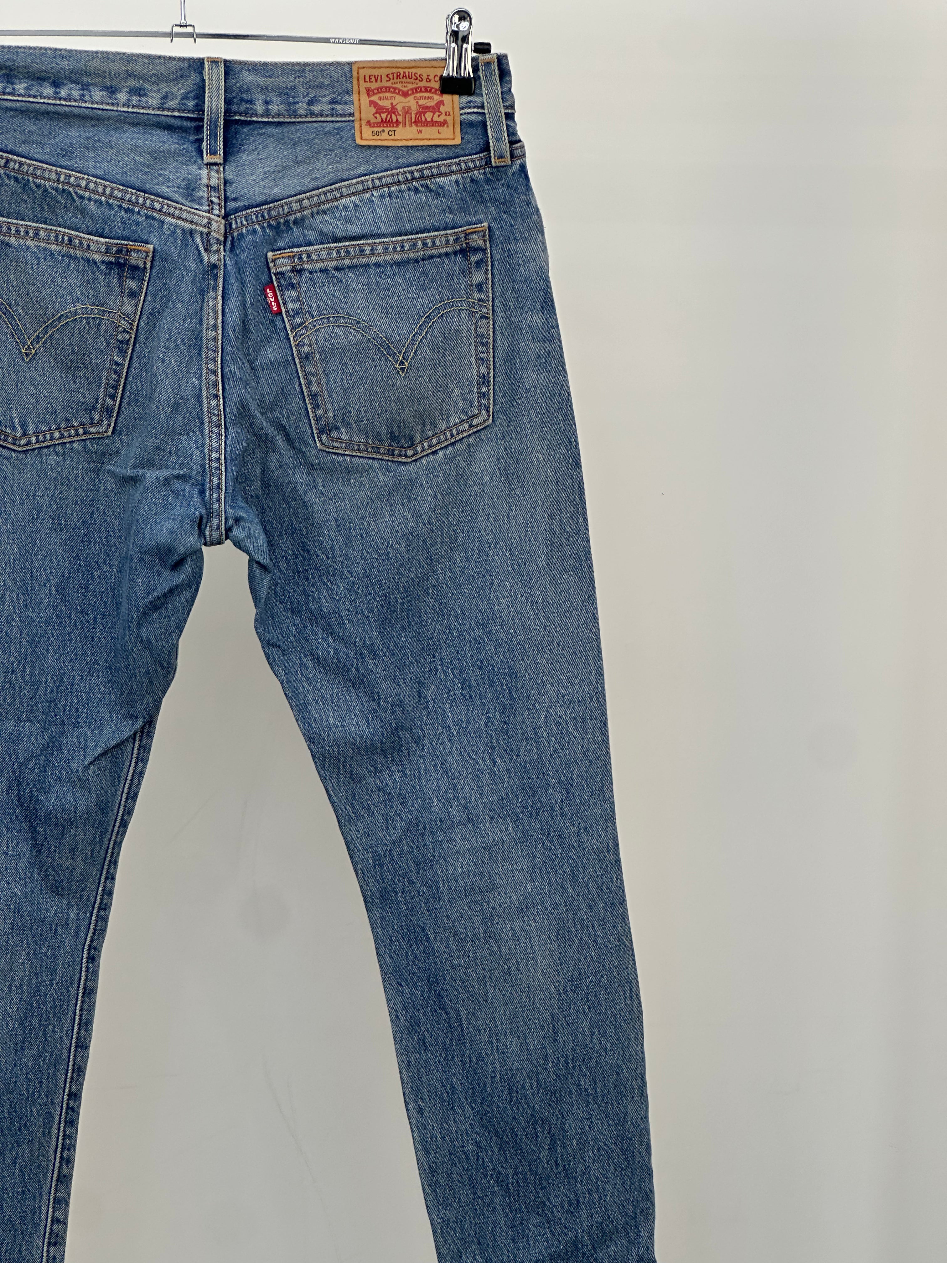 LEVI'S 501 REGULAR FIT: 39 ITA = W25 L32