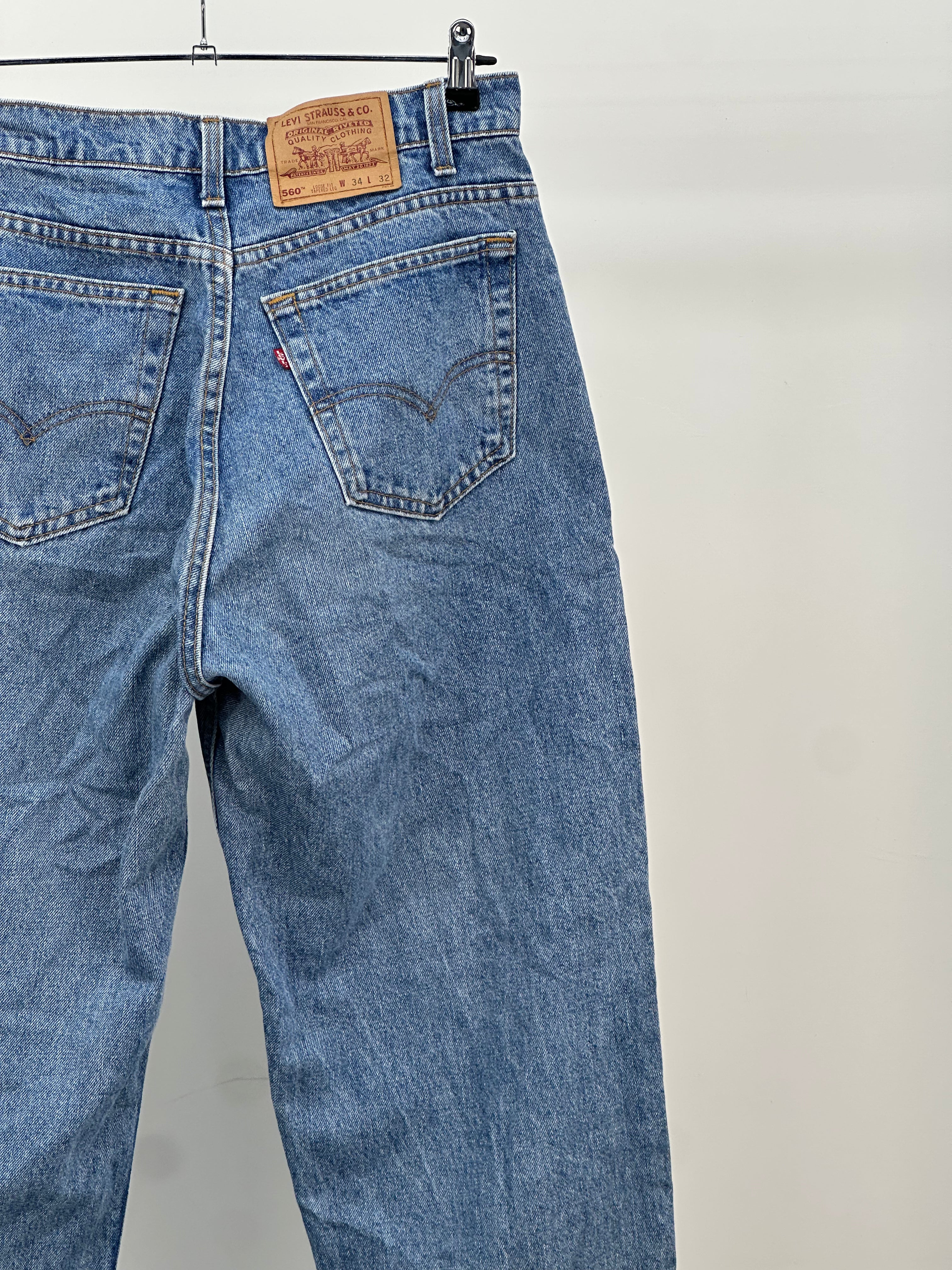 LEVI'S 560 CARROT FIT W34 L32