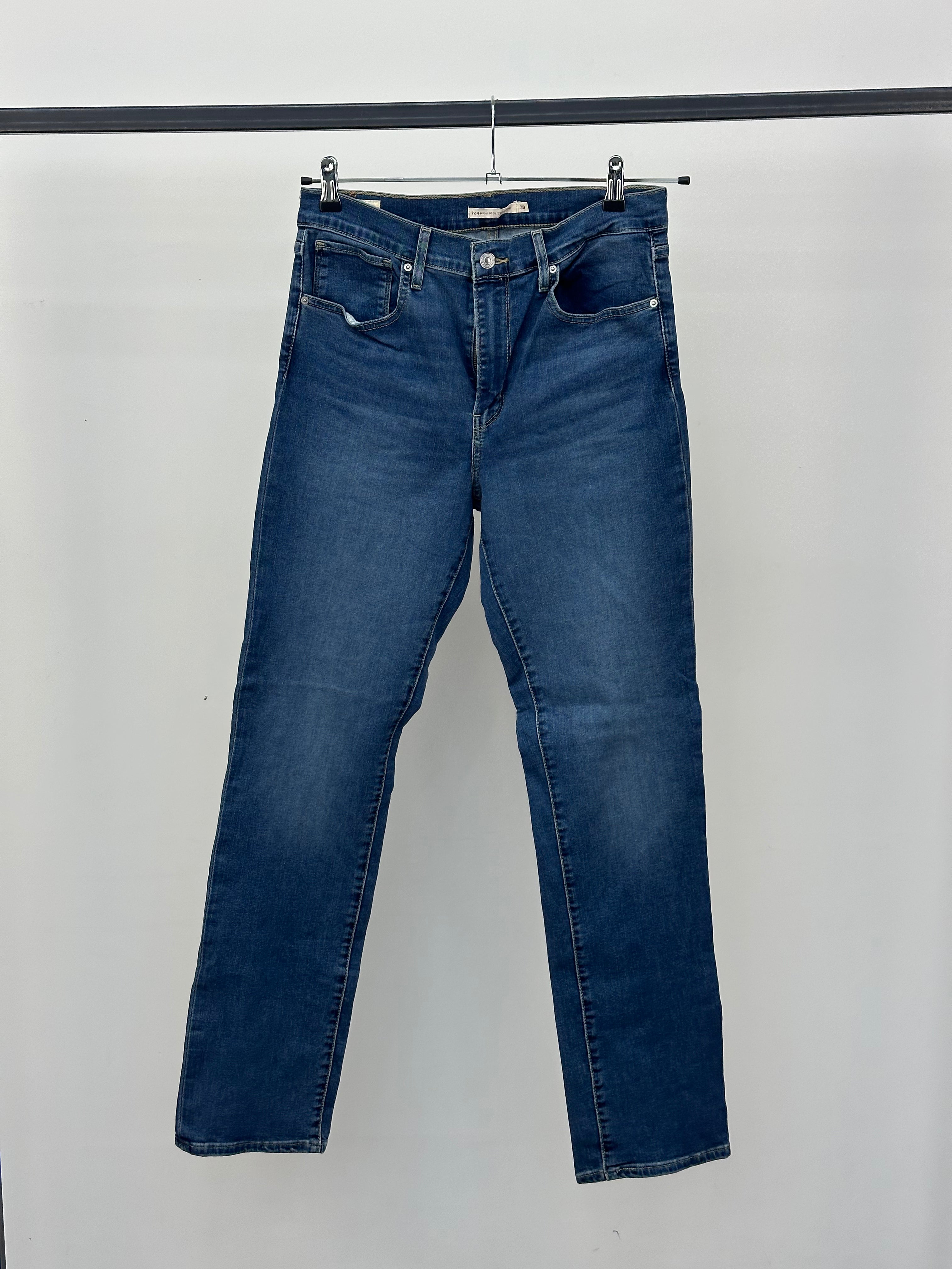 LEVI'S 724 HIGHT RISE STRAIGHT: 44 ITA = W30 L32