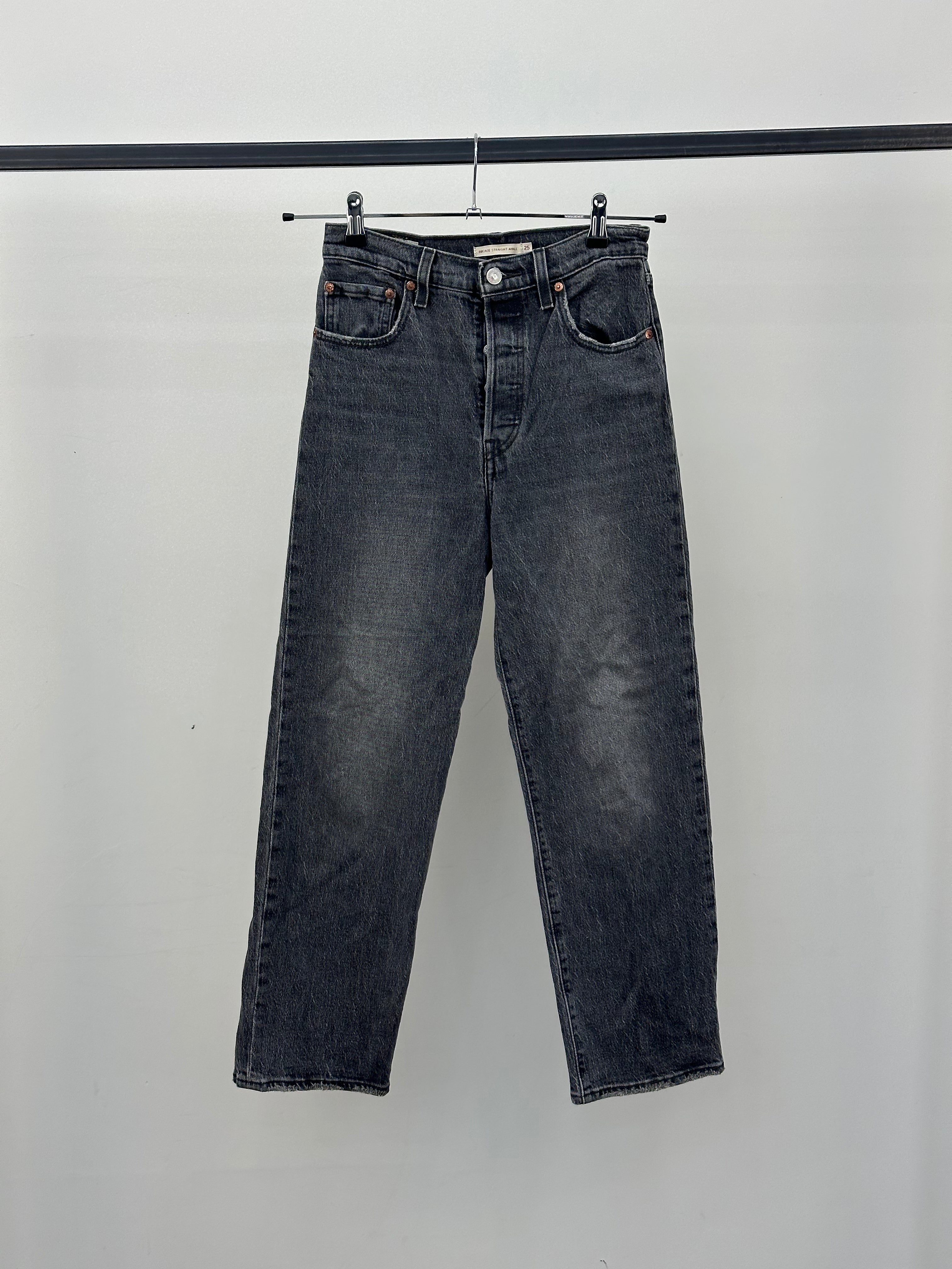 LEVI'S RIBCAGE STRAIGHT ANKLE TAGLIA: 39 ITA = W25 L27