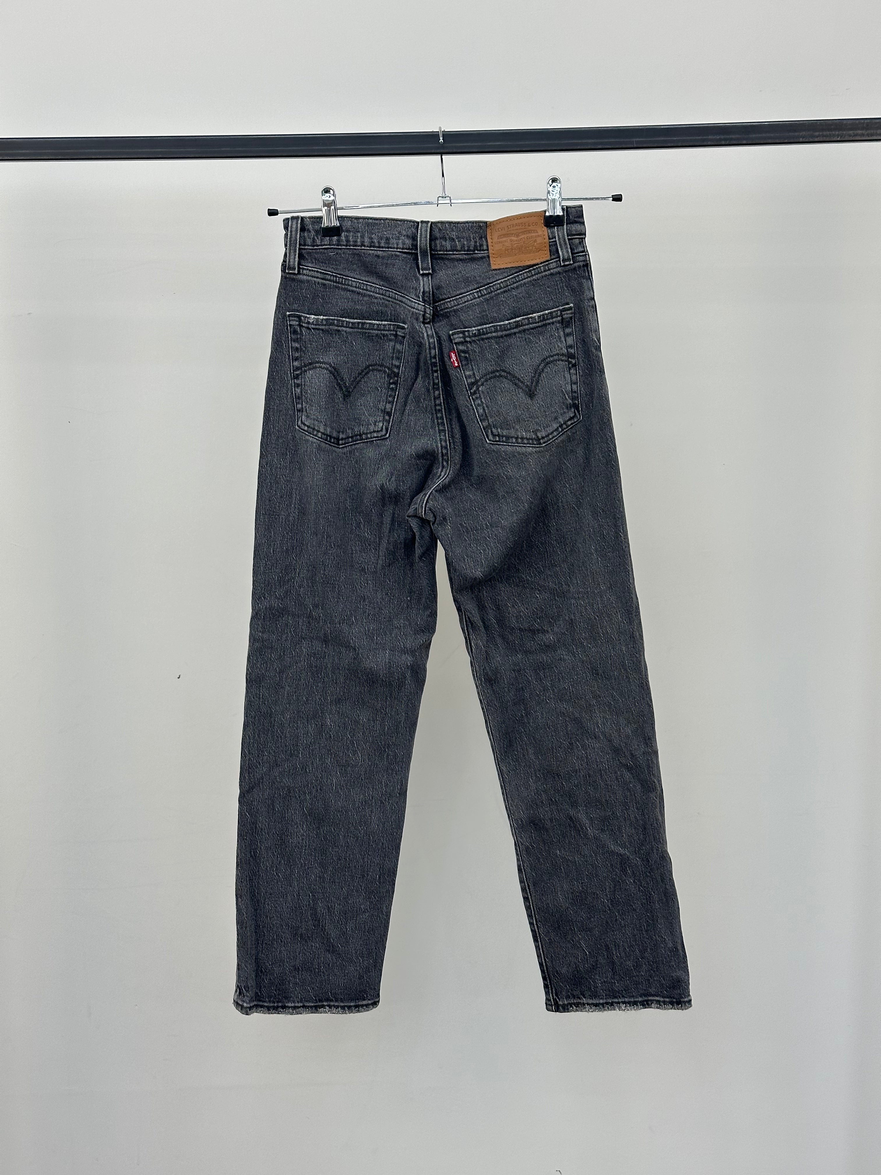 LEVI'S RIBCAGE STRAIGHT ANKLE TAGLIA: 39 ITA = W25 L27