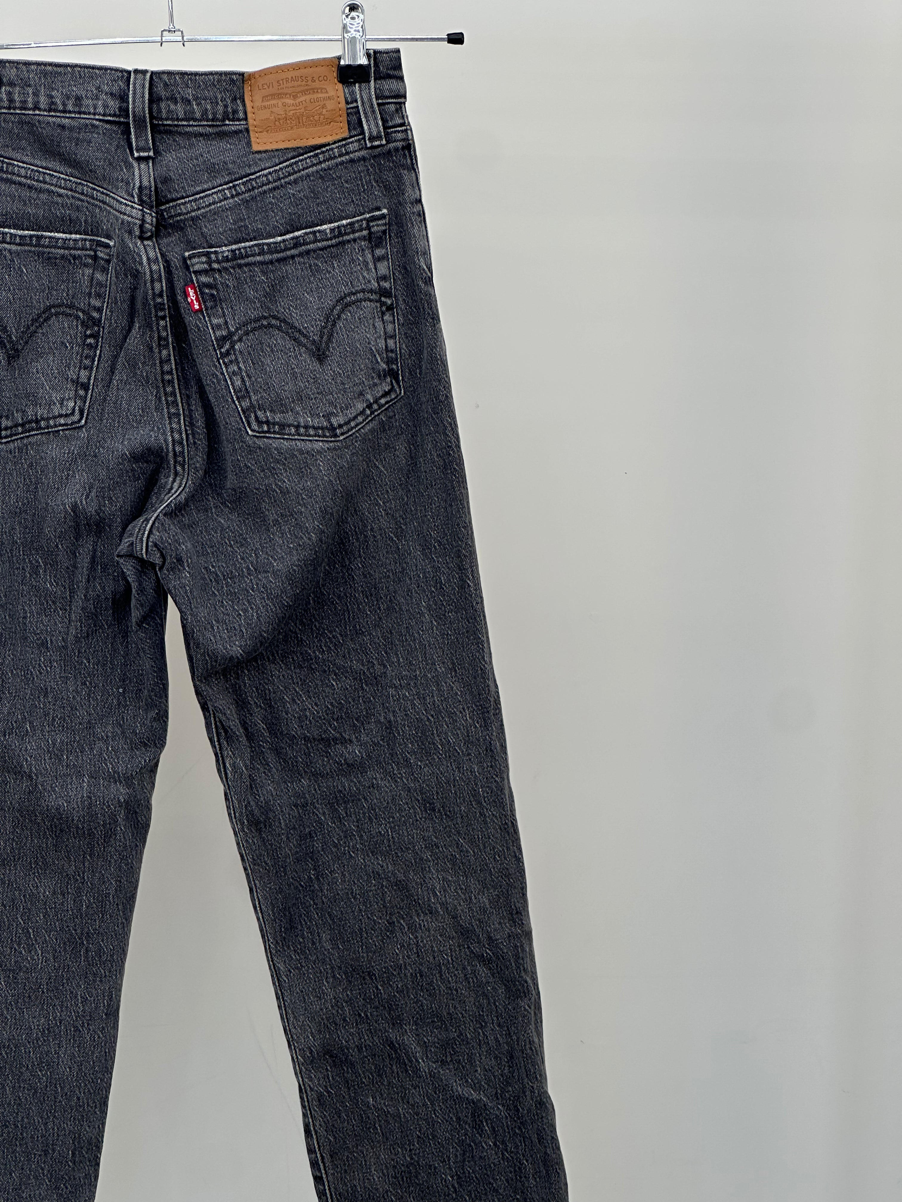 LEVI'S RIBCAGE STRAIGHT ANKLE TAGLIA: 39 ITA = W25 L27