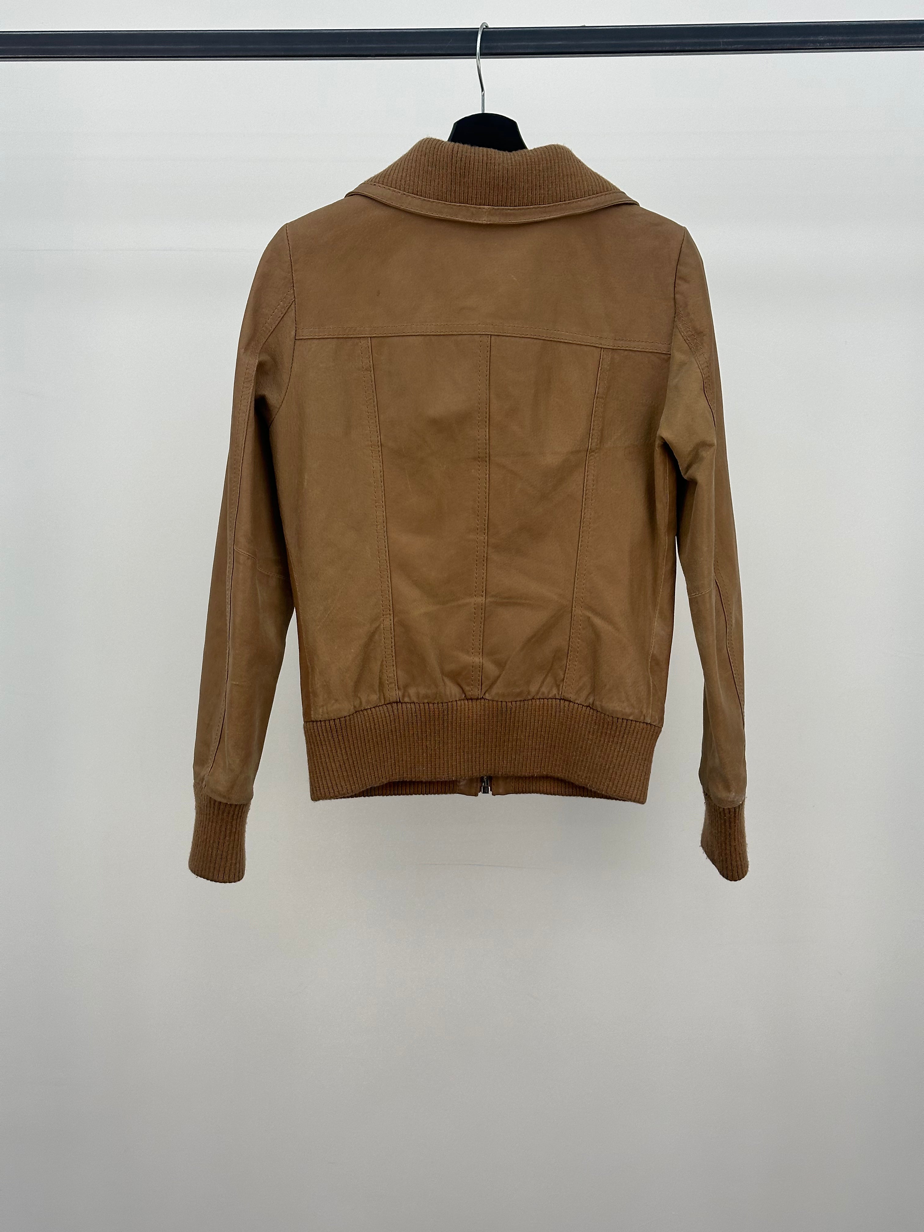 ONLY WOMEN'S REAL LEATHER JACKET
