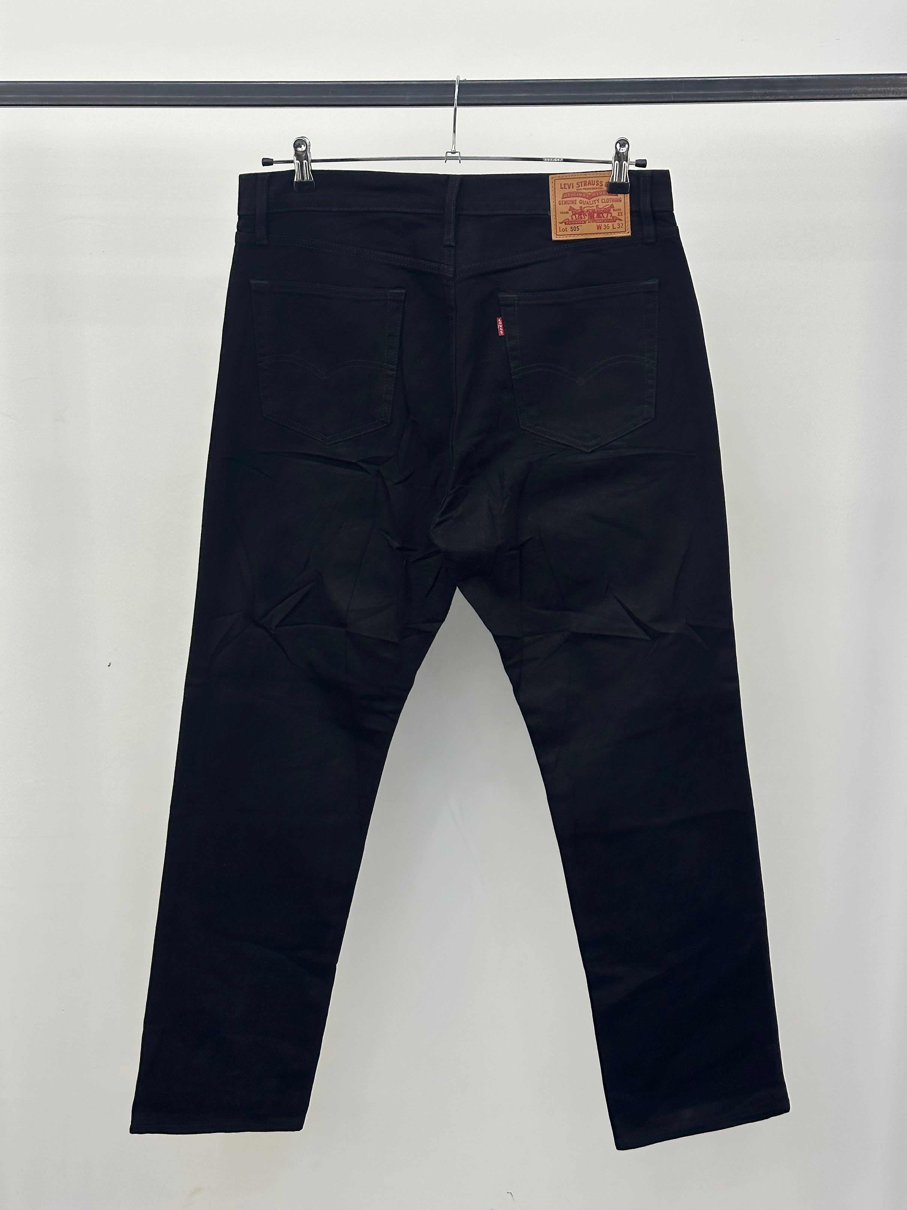 LEVI'S 505 STRAIGHT FIT TAGLIA: 50 ITA = W36 L32
