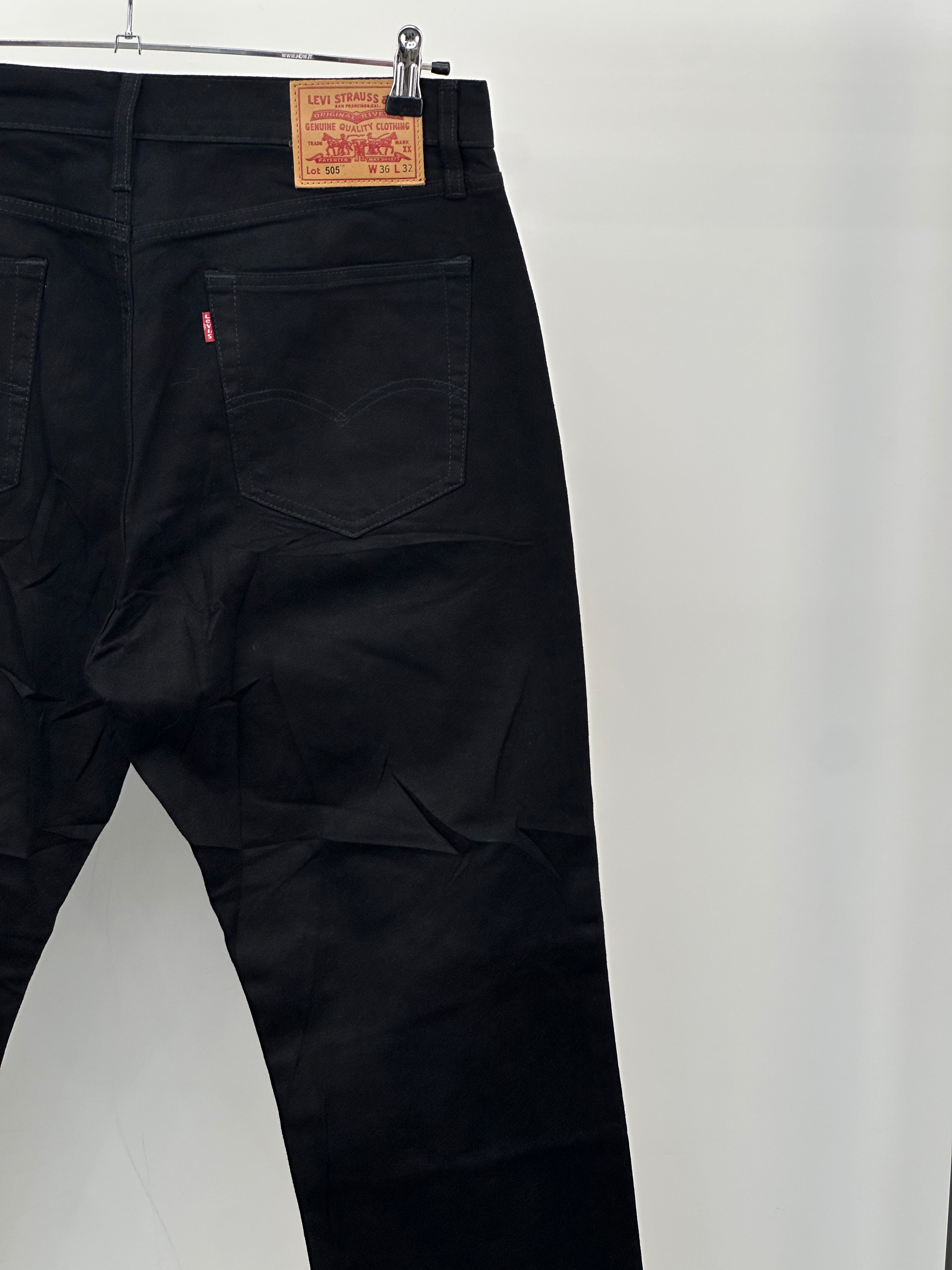 LEVI'S 505 STRAIGHT FIT TAGLIA: 50 ITA = W36 L32