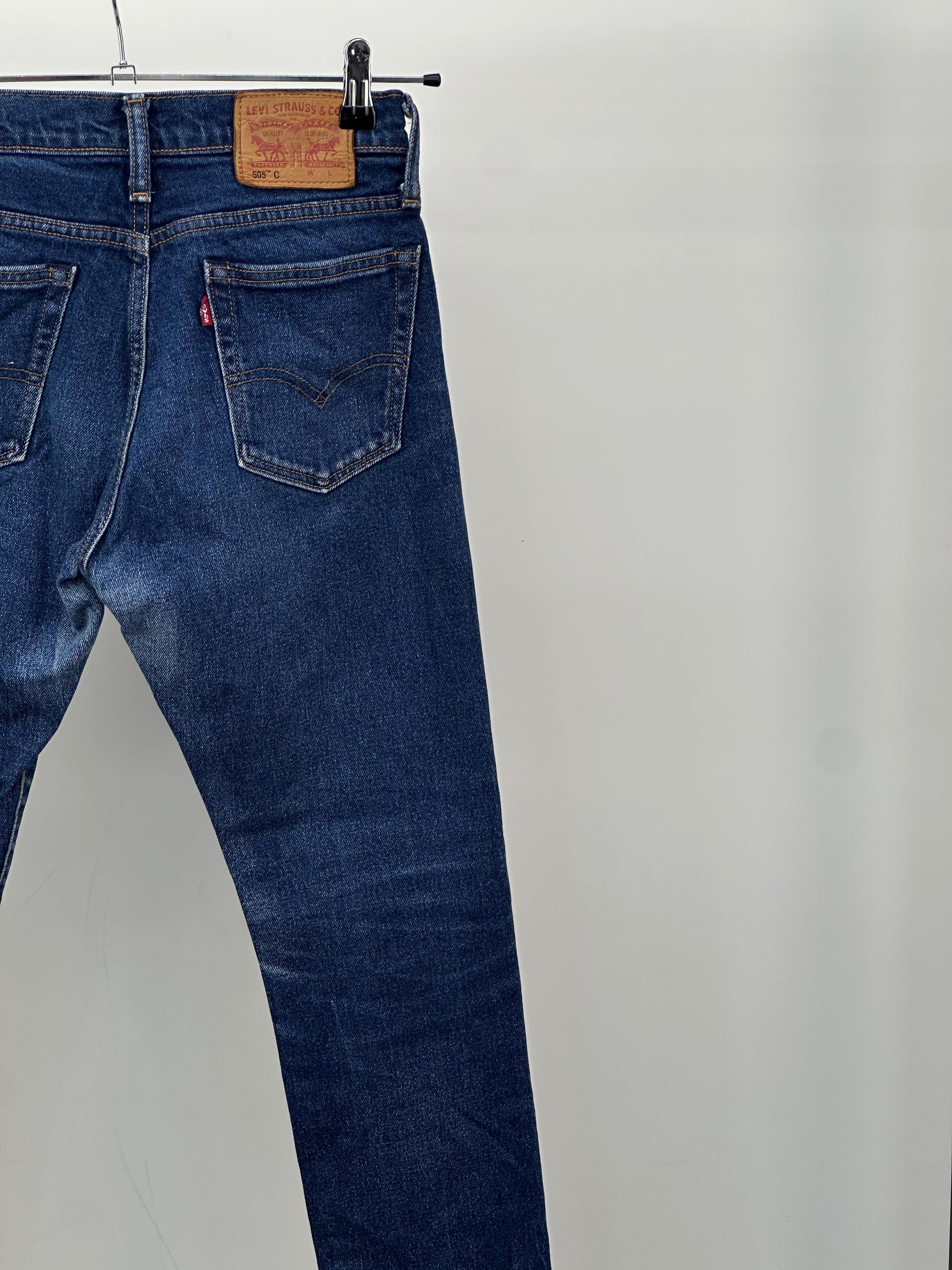 LEVI'S 505 C TAGLIA: 41 ITA = W27 L30