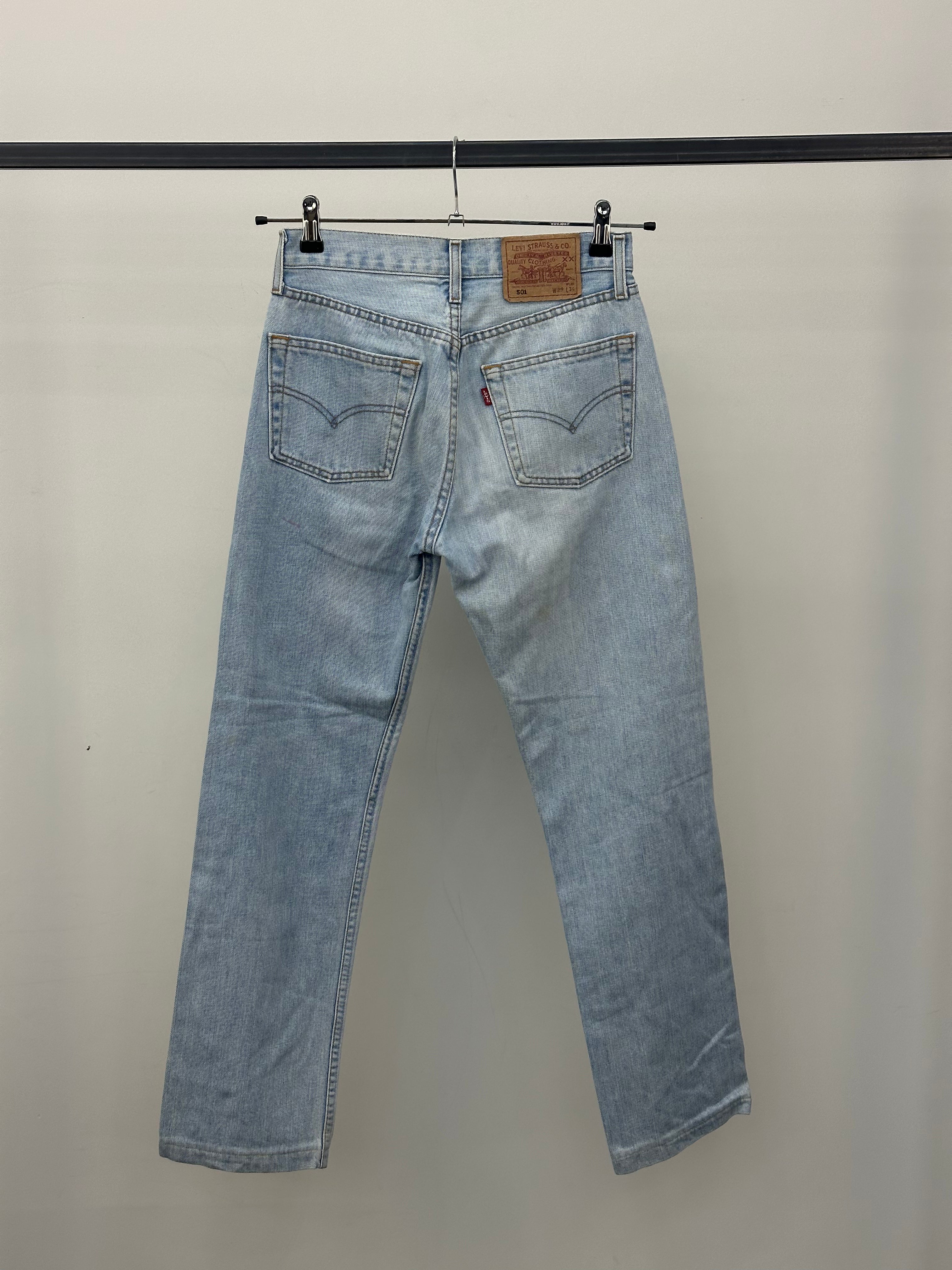 LEVI'S 501 TAGLIA: 43 ITA = W29 L34