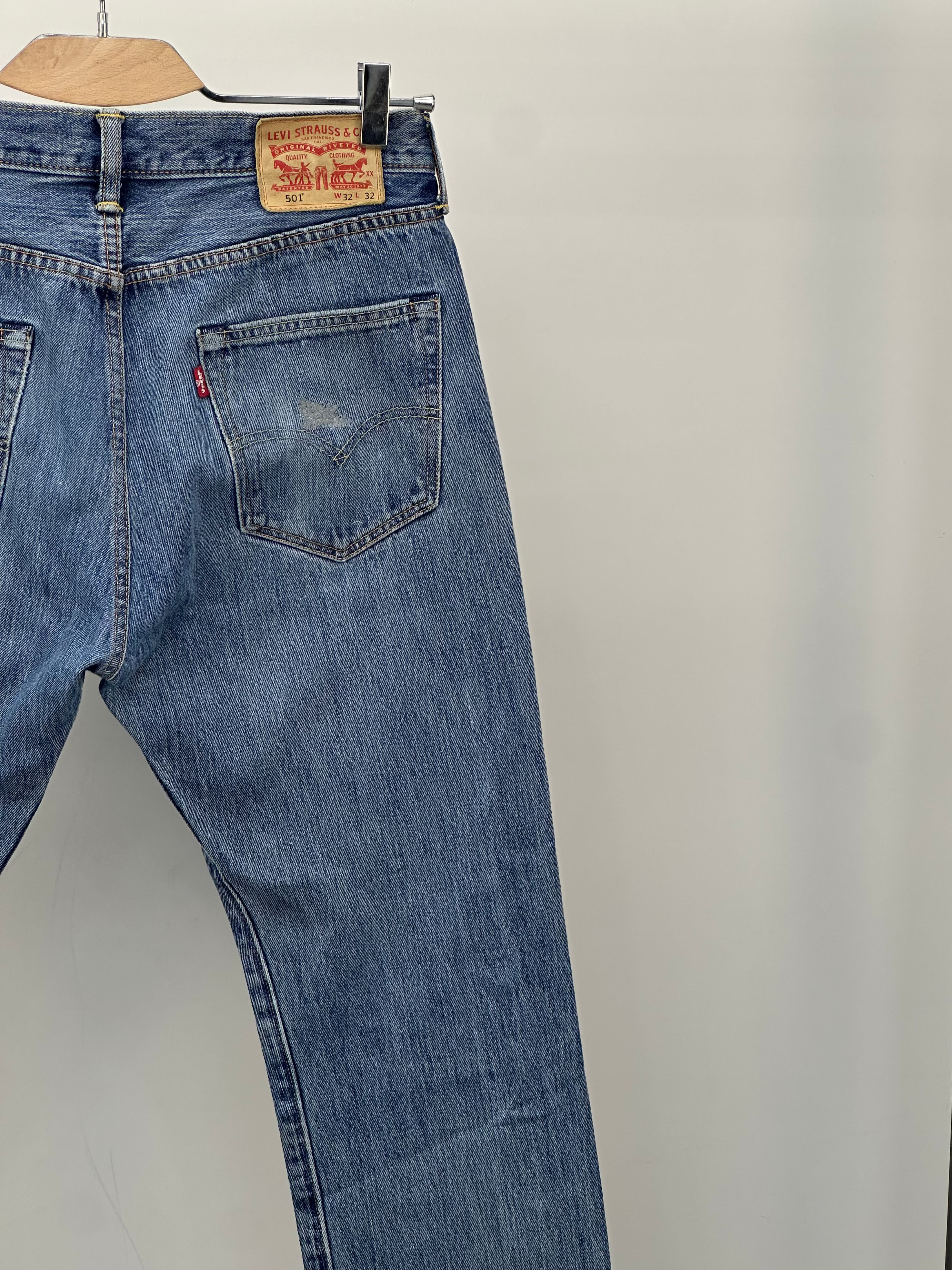 LEVI'S 501 TAGLIA: 46 ITA = W32 L32