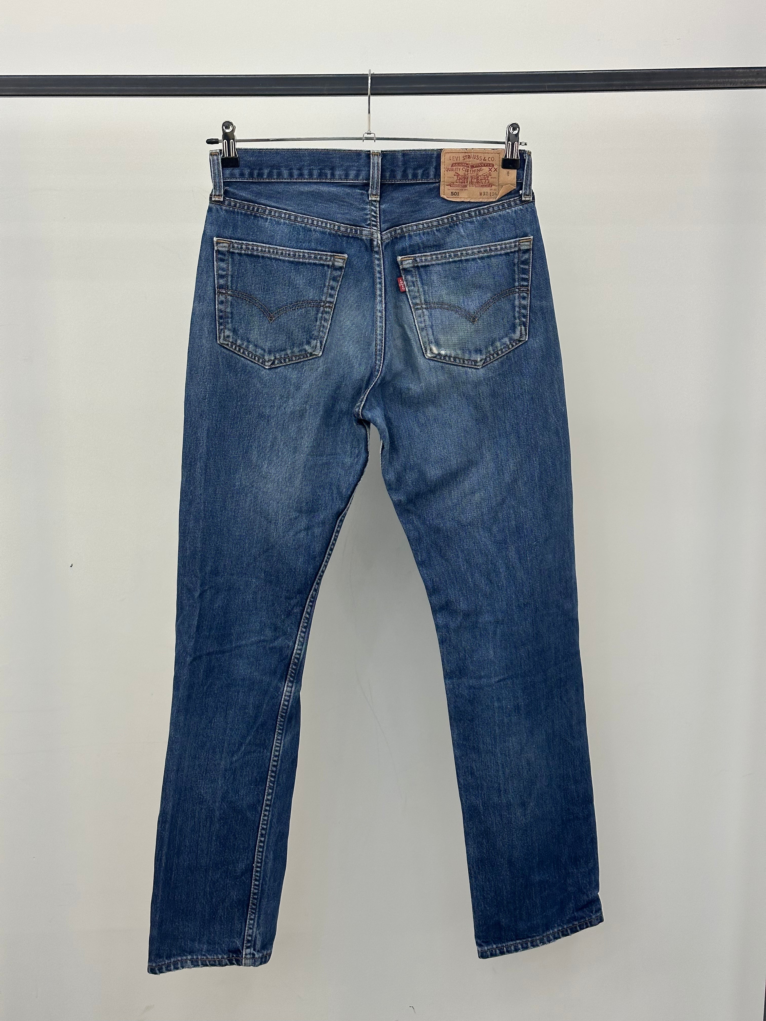 LEVI'S 501 TAGLIA: 46 ITA = W32 L34