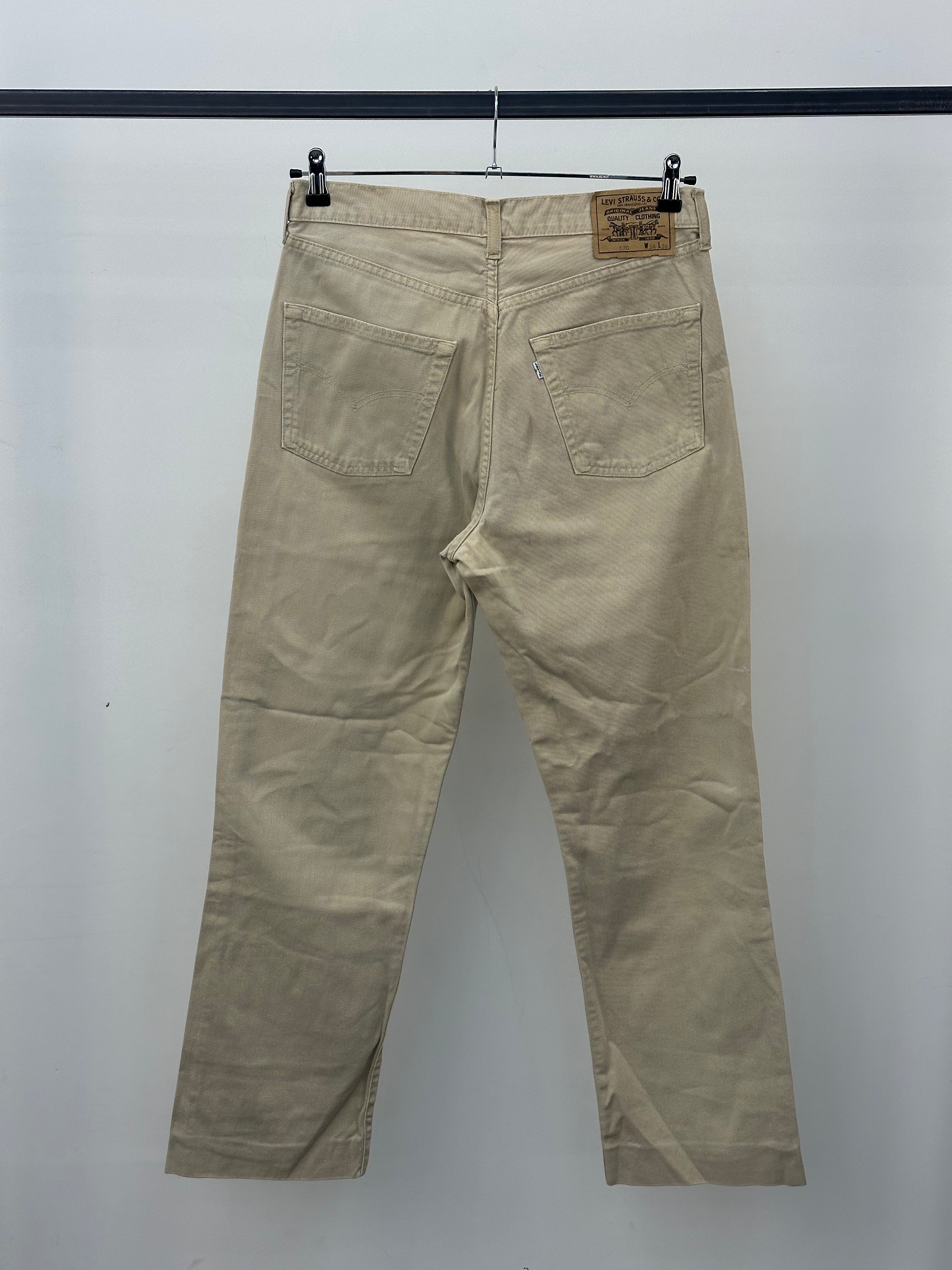 LEVI'S 520 BAGGY FIT TAGLIA: 48 ITA = W34 L34