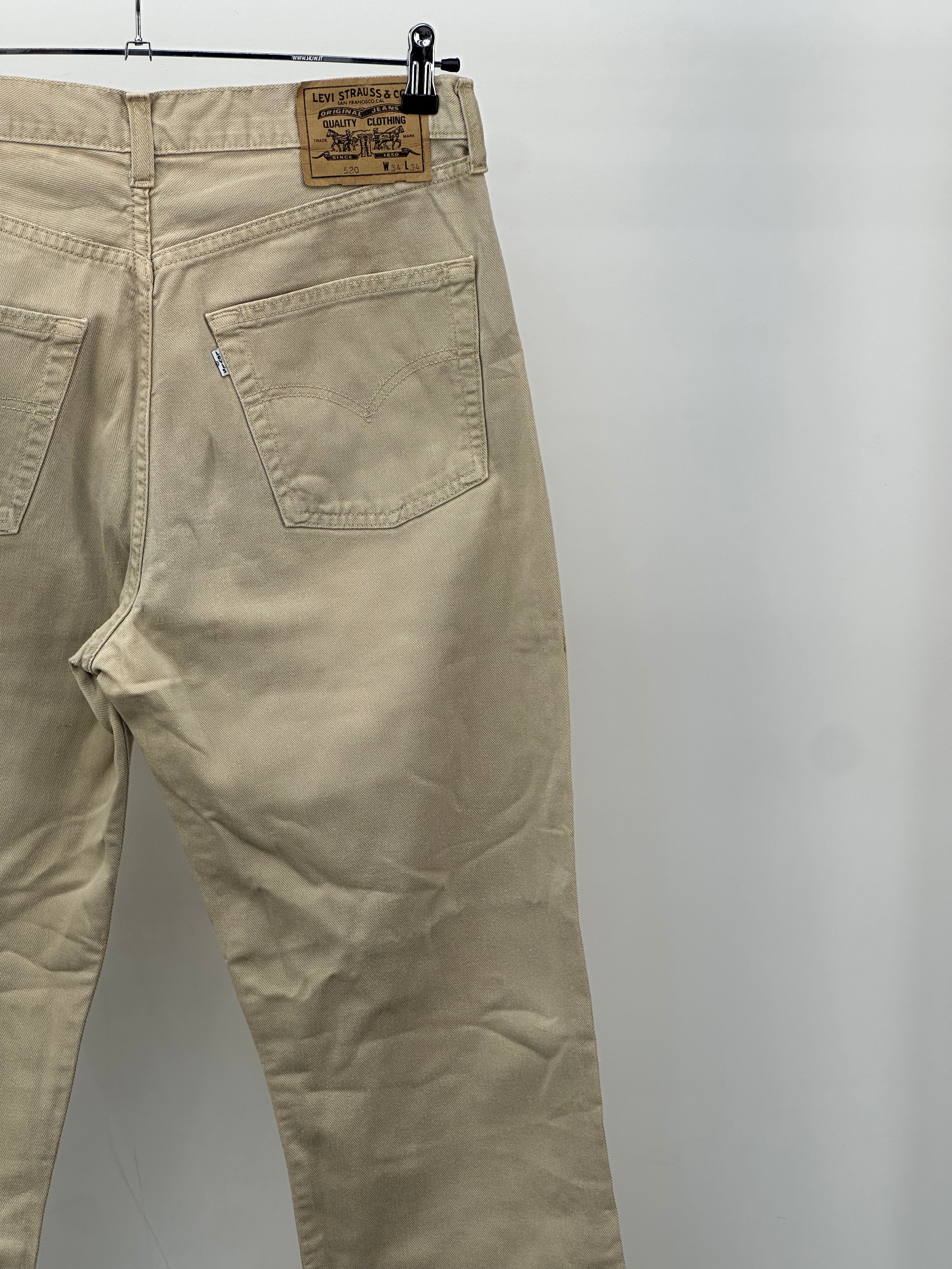 LEVI'S 520 BAGGY FIT TAGLIA: 48 ITA = W34 L34