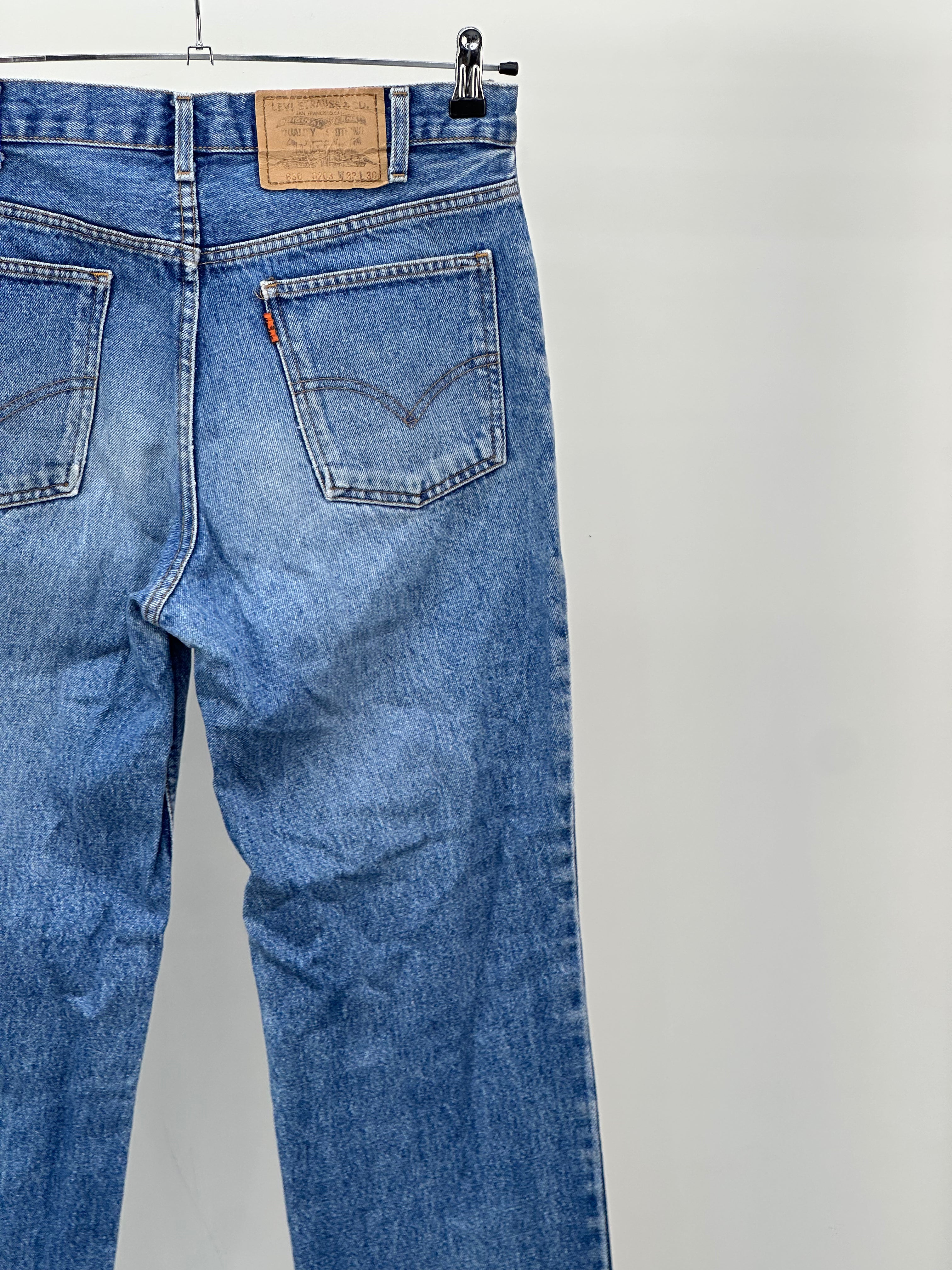 LEVI'S ORANGE TAB TAGLIA: 47 ITA = W33 L36