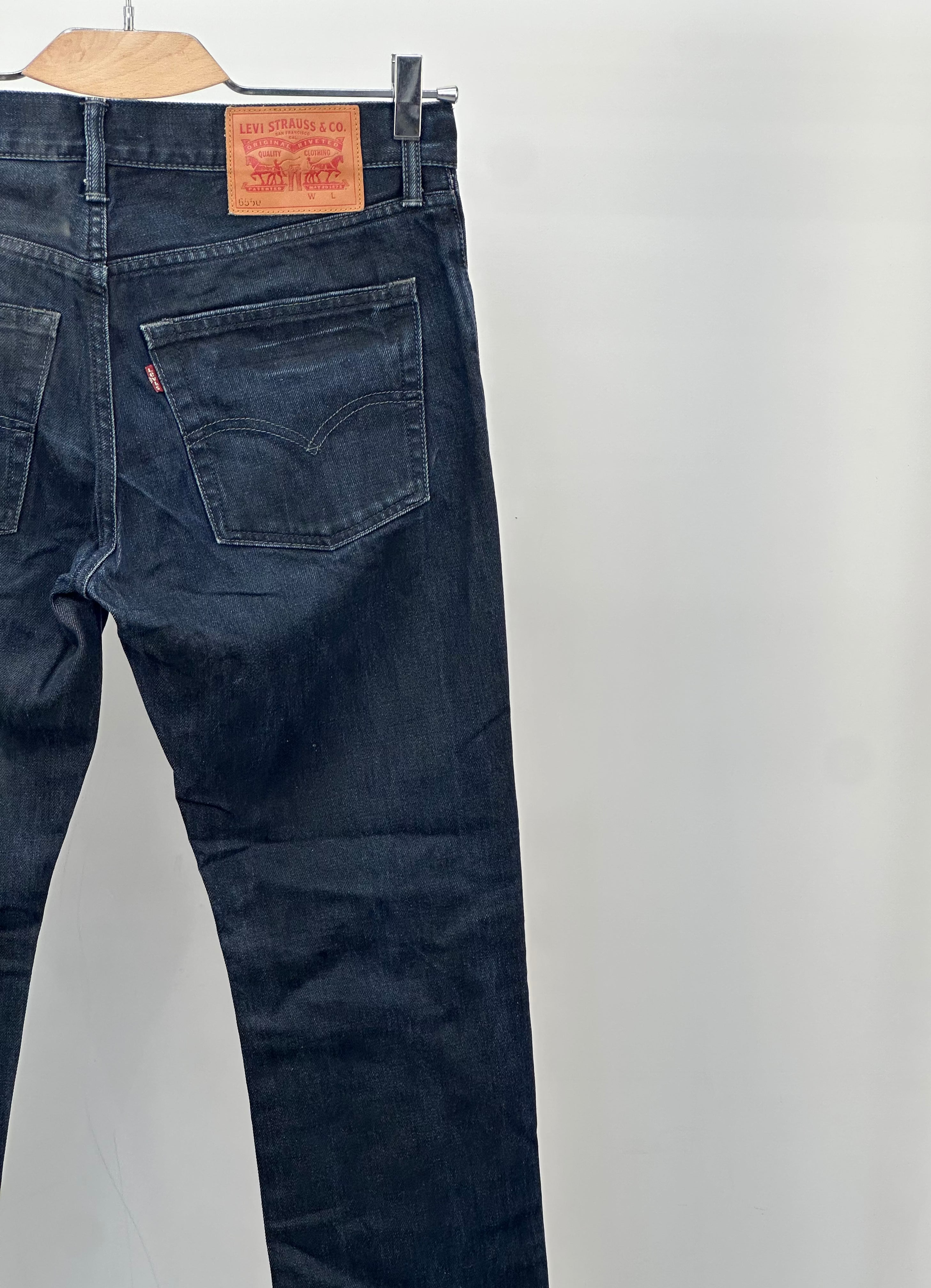 LEVI'S 6550 SLIM FIT TAGLIA: 46 ITA = W32 L34