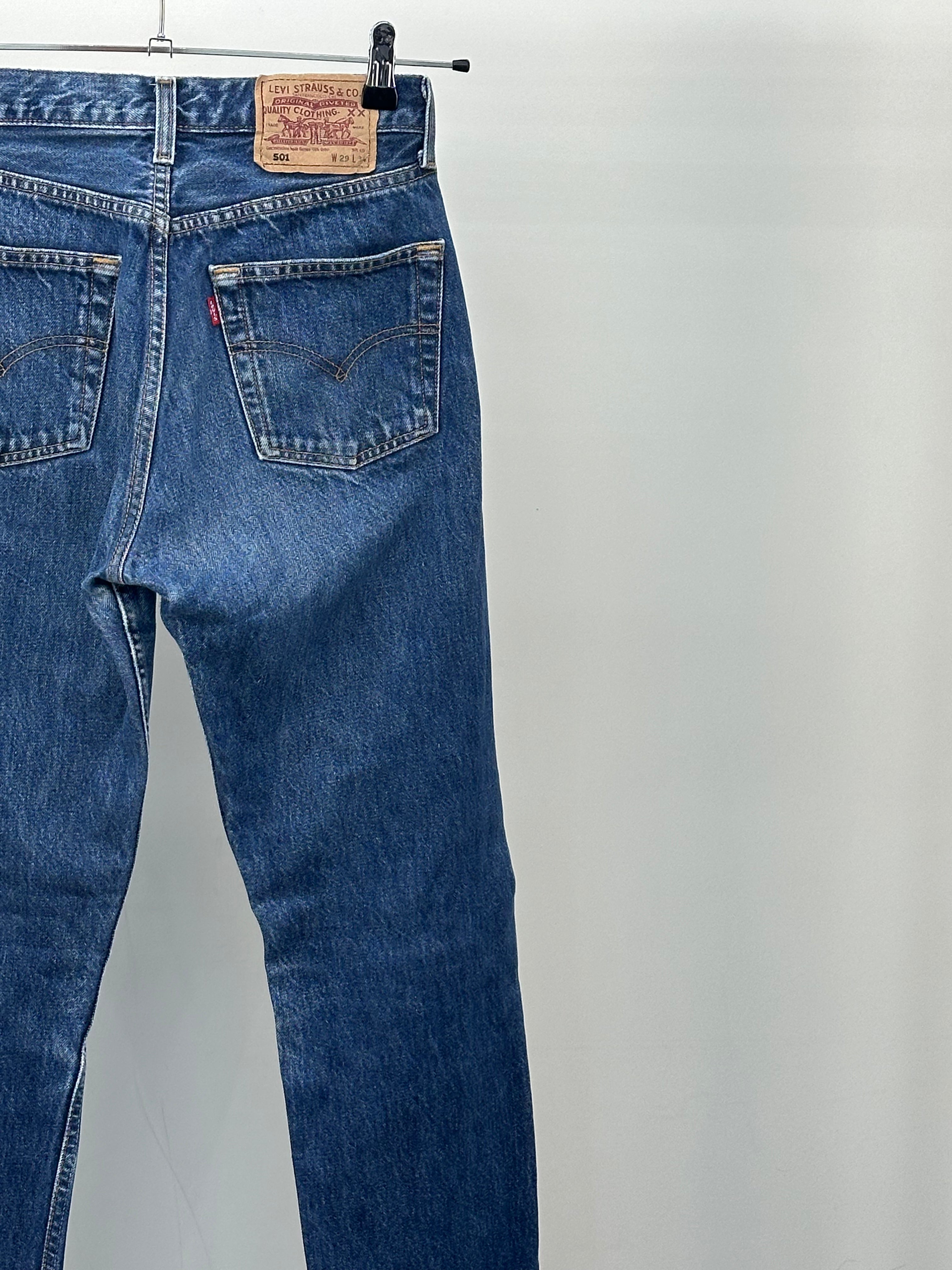 LEVI'S 501 TAGLIA: 43 ITA = W29 L34