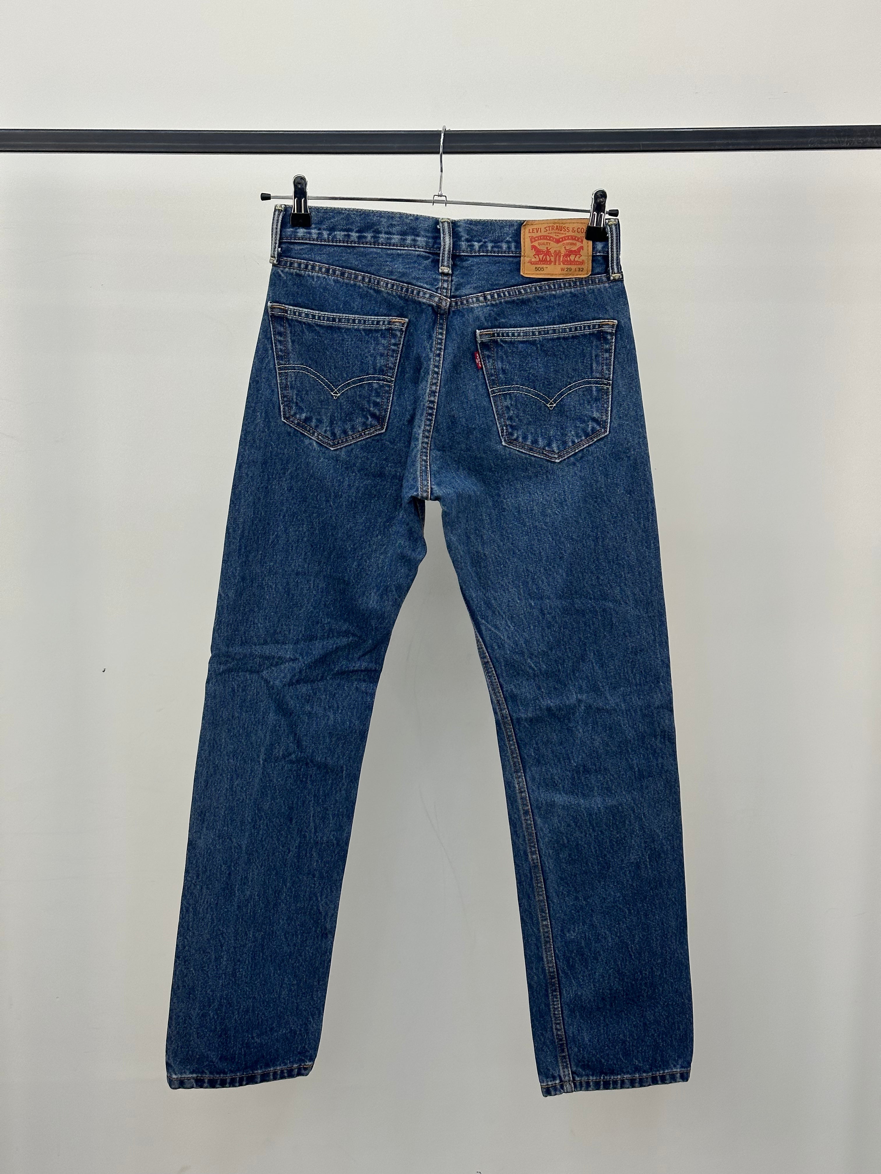 LEVI'S 505 TAGLIA: 43 ITA = W29 L32