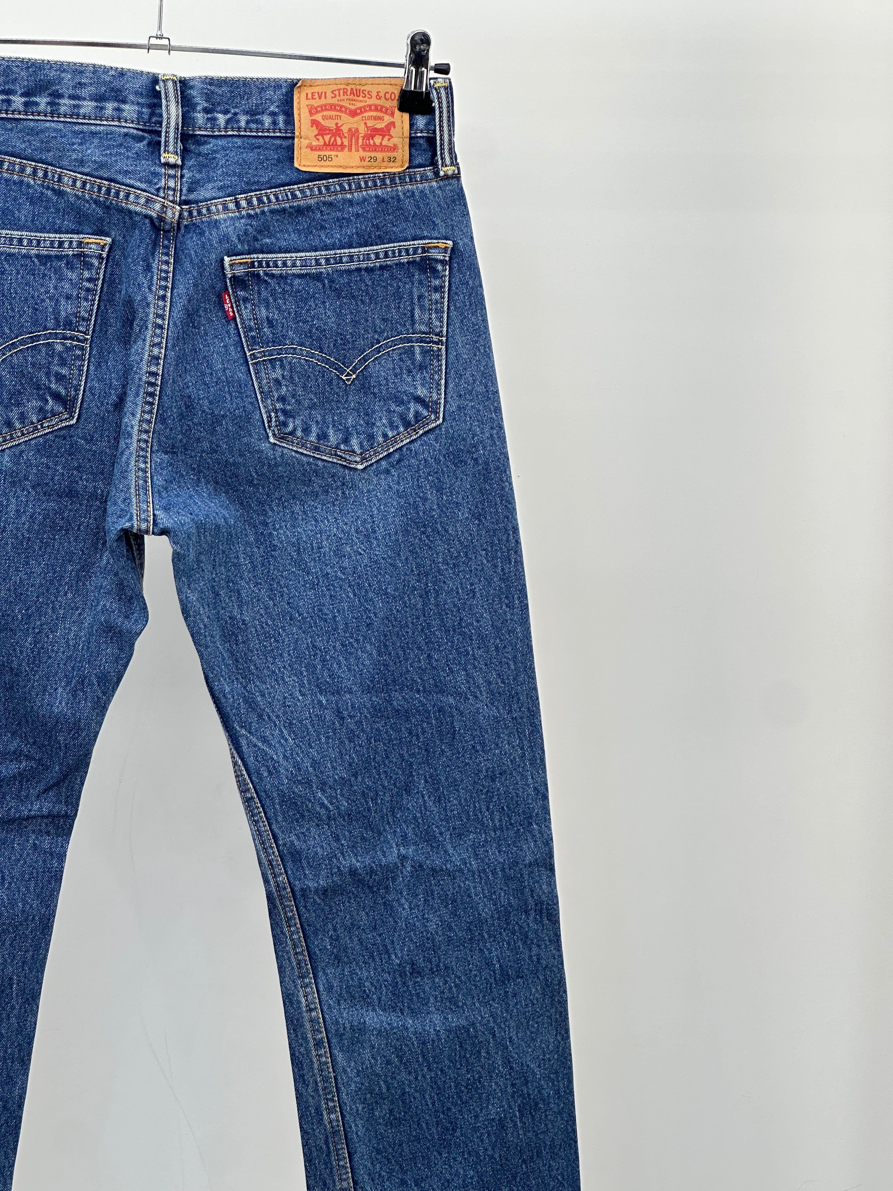 LEVI'S 505 TAGLIA: 43 ITA = W29 L32