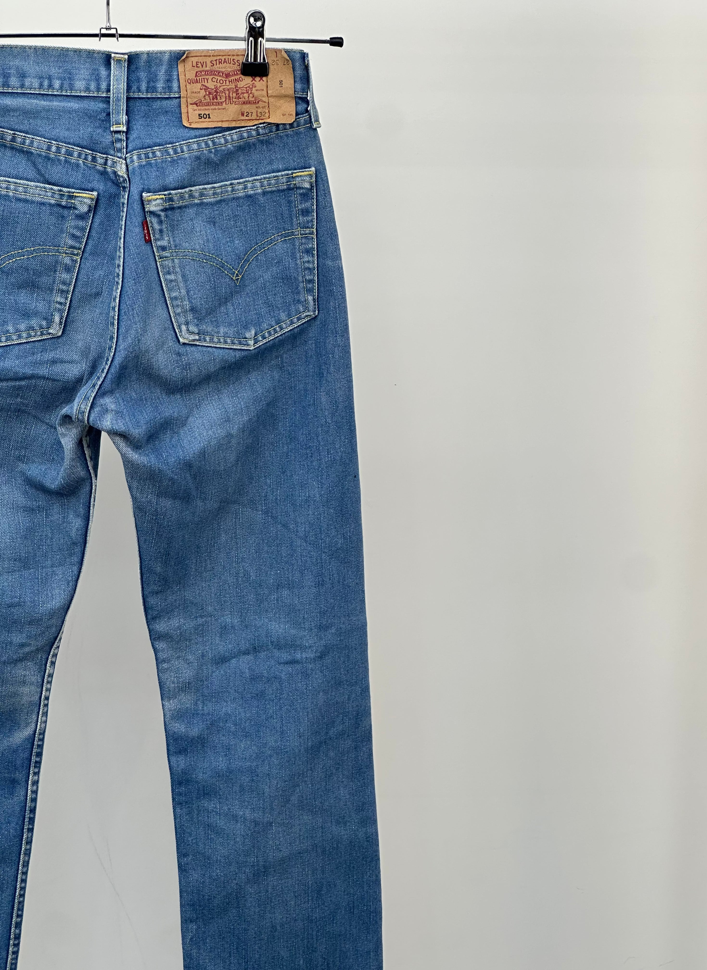 LEVI'S 501 TAGLIA: 41 ITA = W27 L32