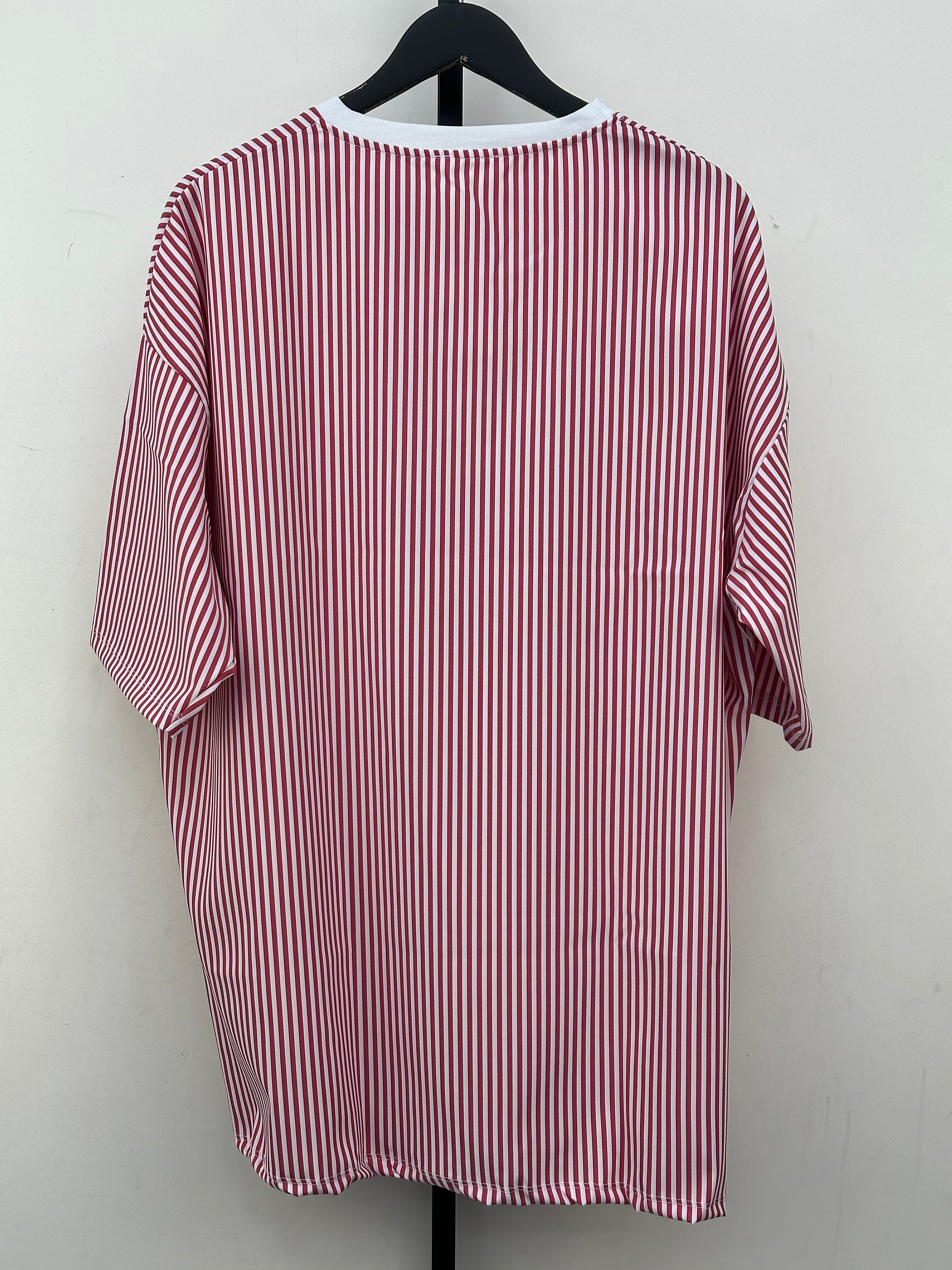 T-SHIRT TESSUTO CAMICIA