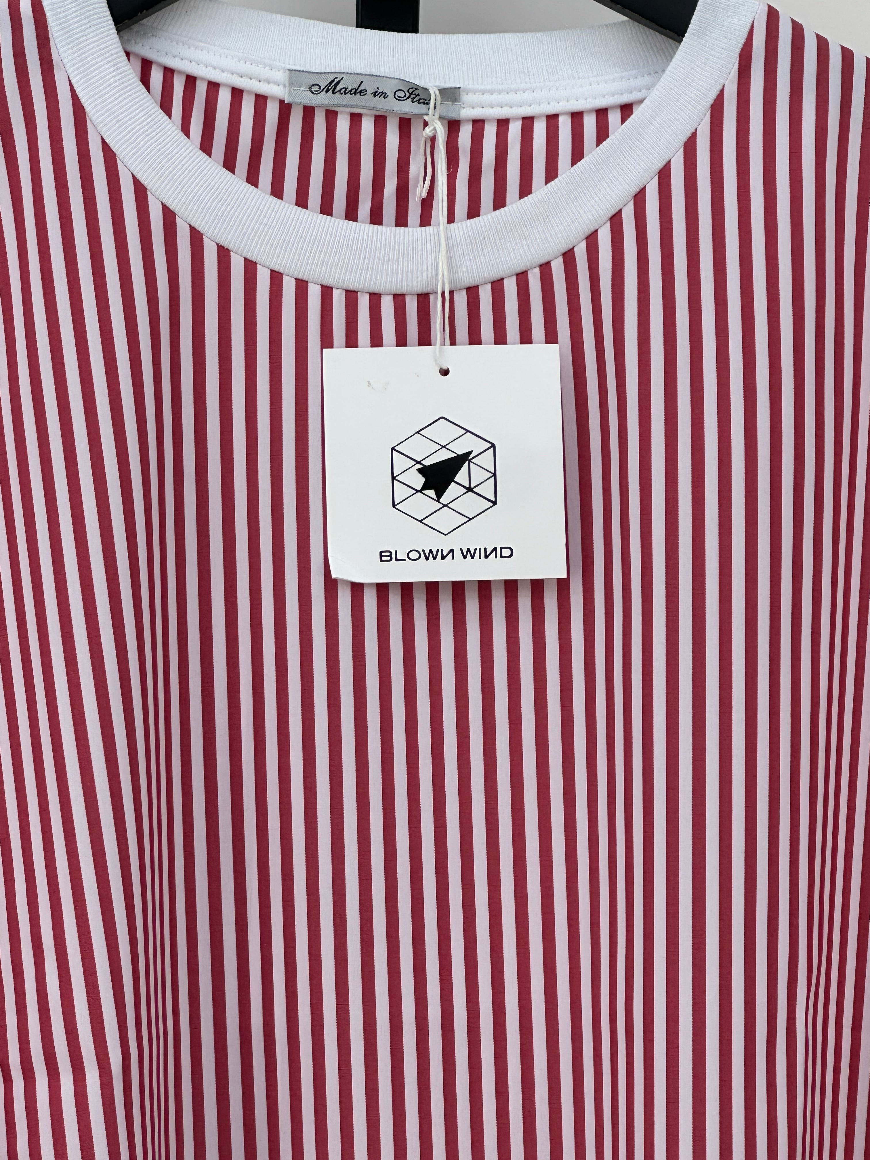 T-SHIRT TESSUTO CAMICIA