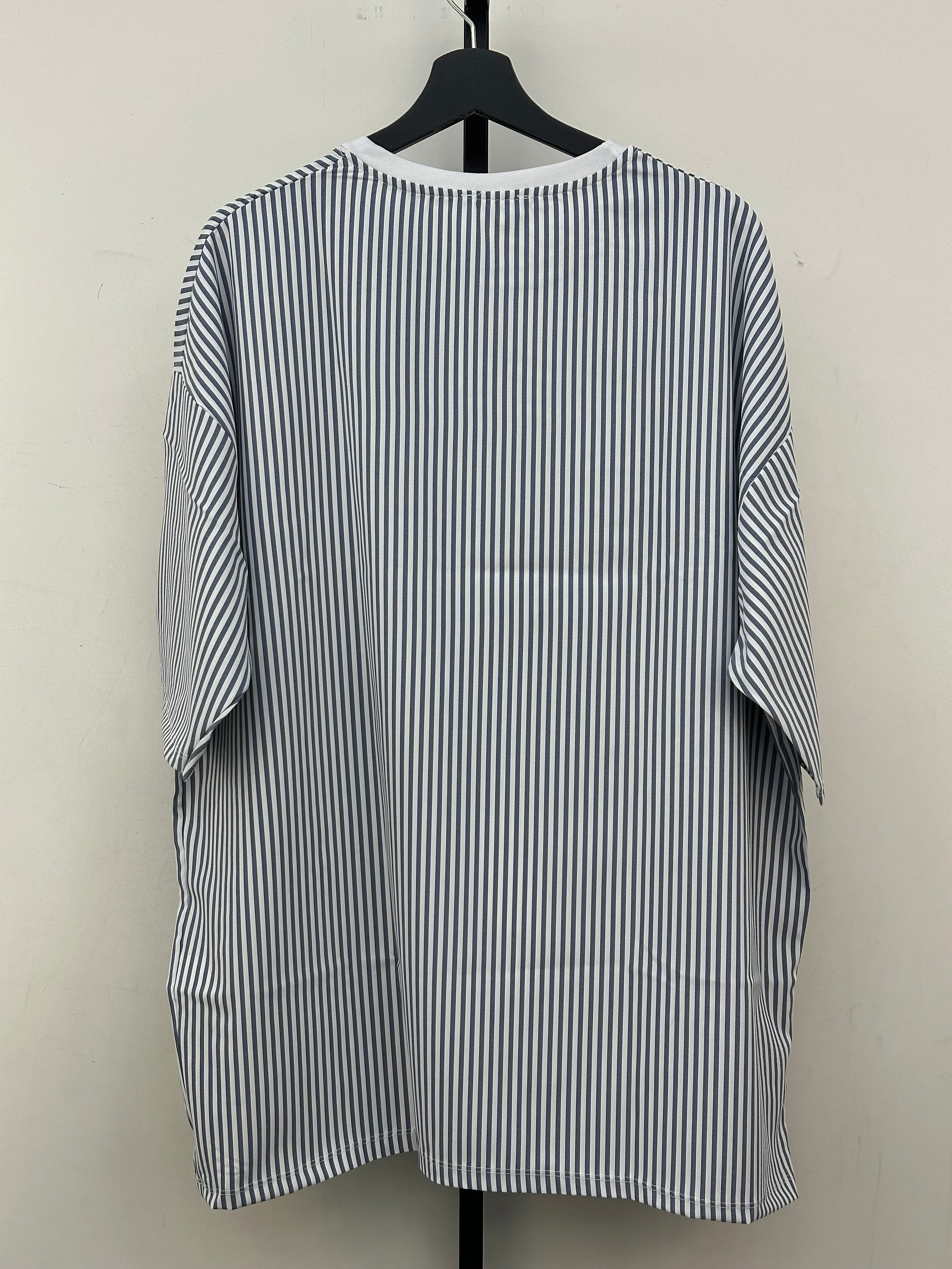 T-SHIRT TESSUTO CAMICIA