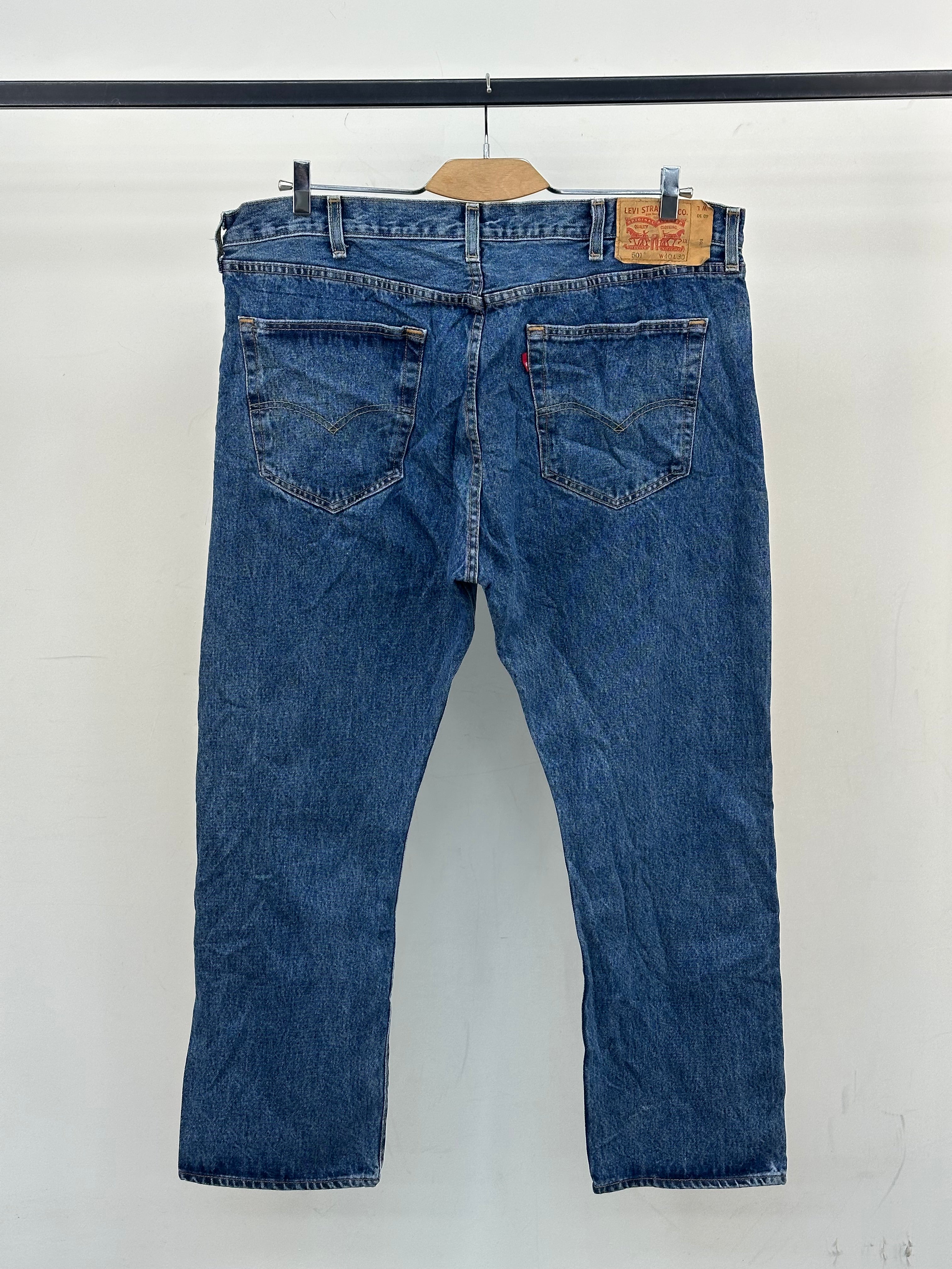LEVI'S 501 REGULAR FIT TAGLIA: 54 ITA = W40 L30