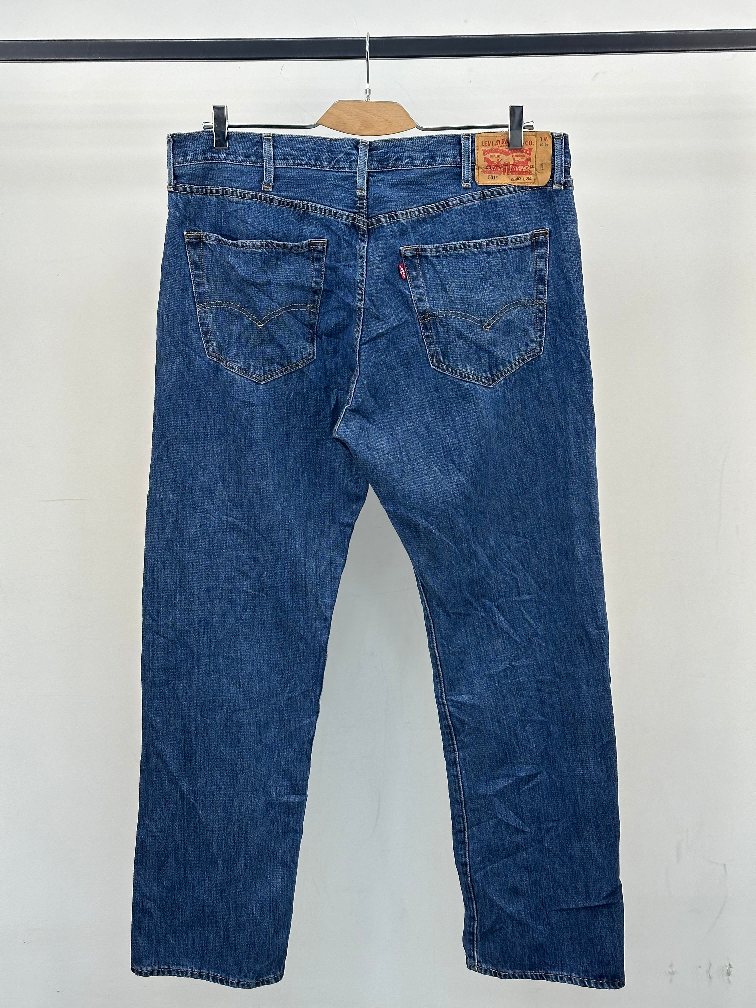 LEVI'S 501 REGULAR FIT TAGLIA: 54 ITA = W40 L34