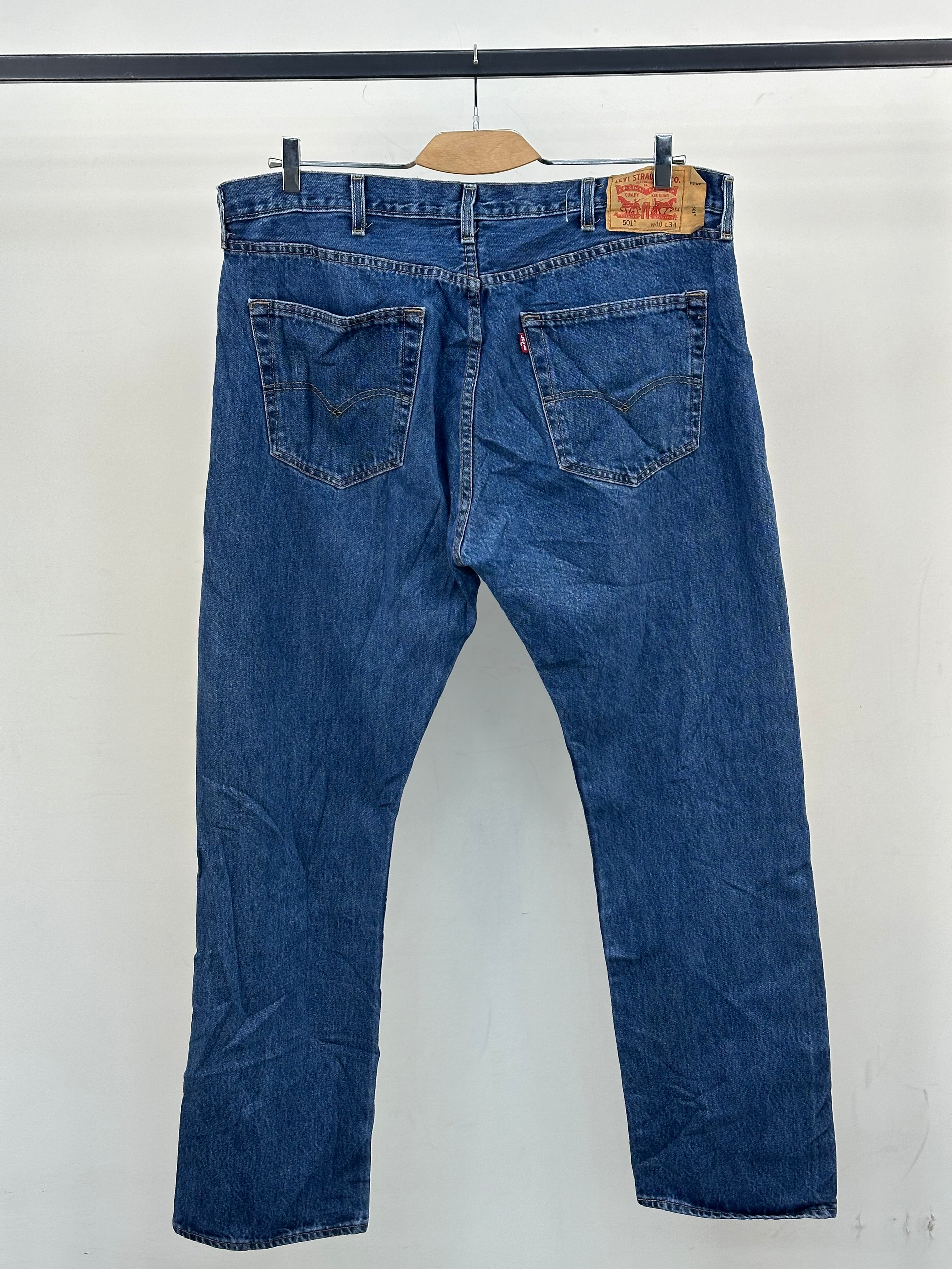 LEVI'S 501 REGULAR FIT TAGLIA: 54 ITA = W40 L34