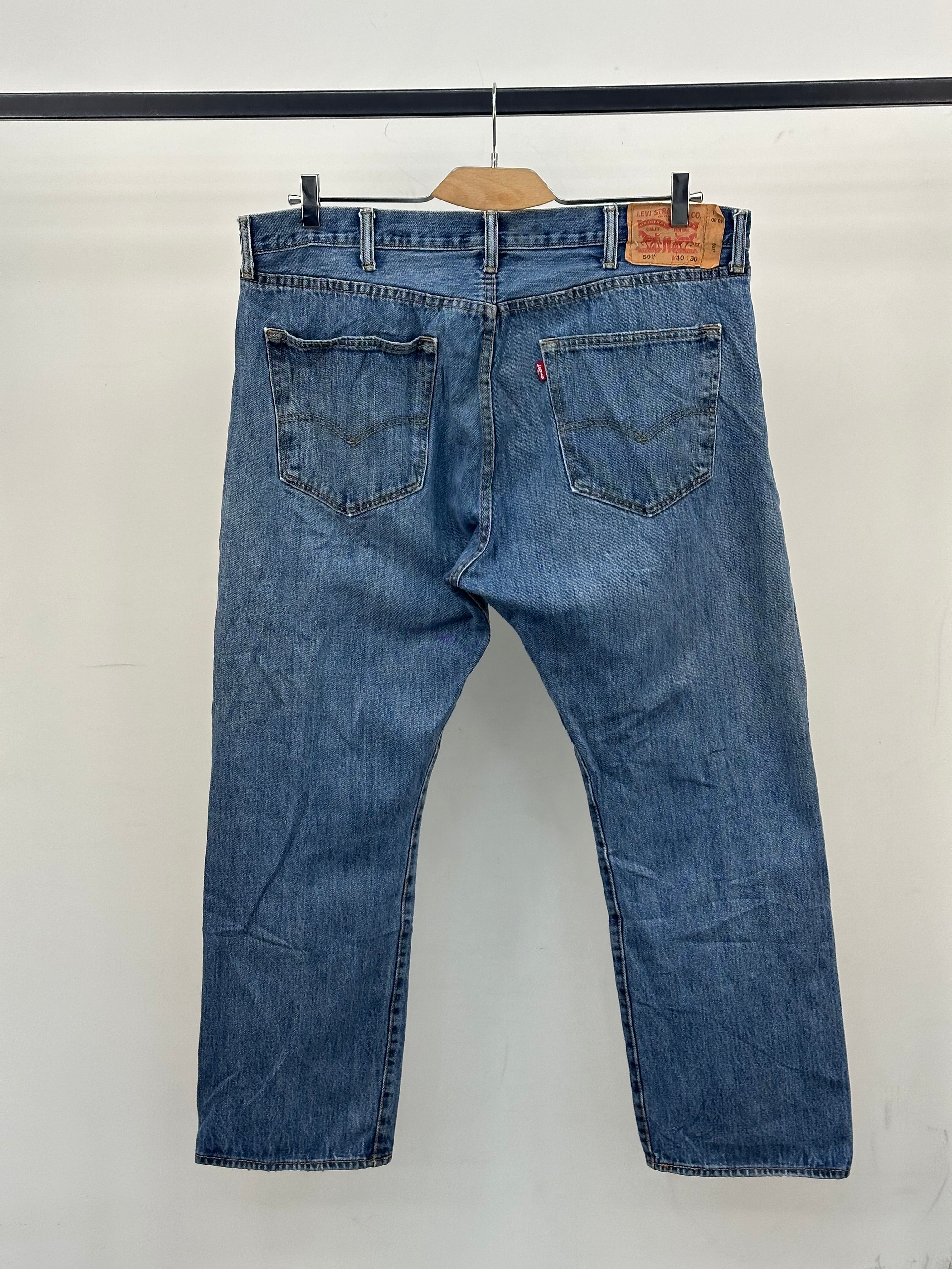 LEVI'S 501 REGULAR FIT TAGLIA: 54 ITA = W40 L30