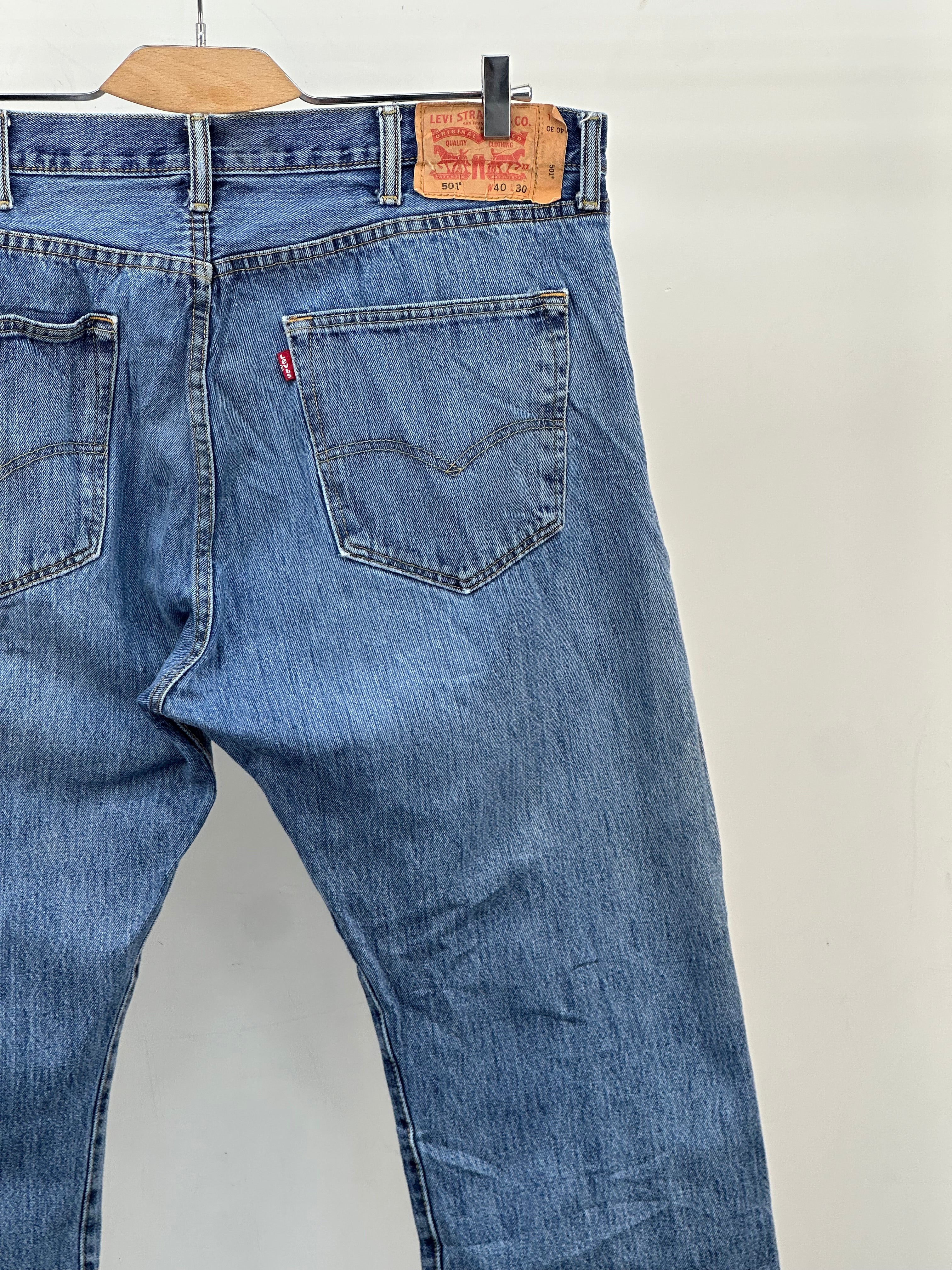 LEVI'S 501 REGULAR FIT TAGLIA: 54 ITA = W40 L30