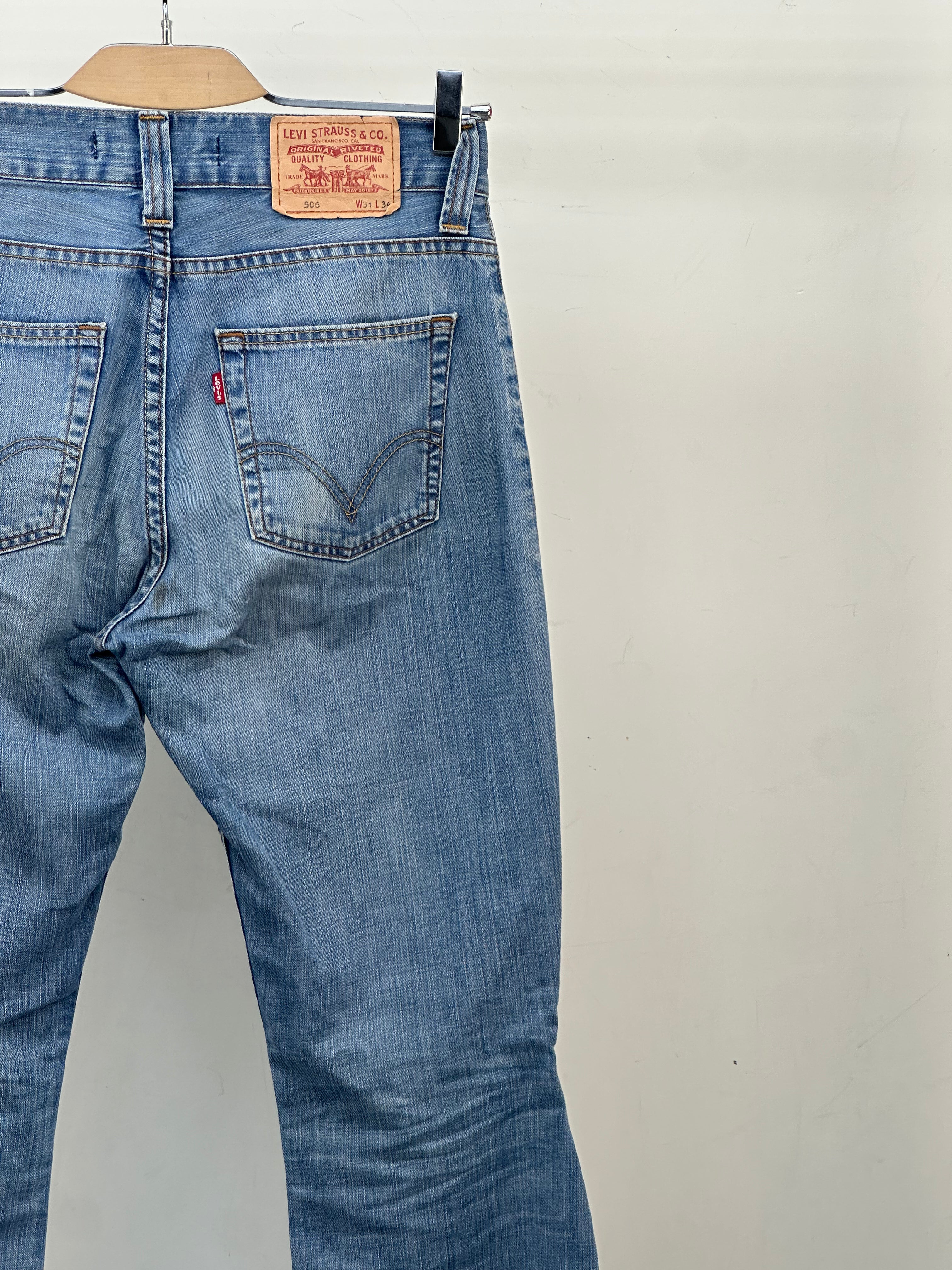 LEVI'S 506 STANDARD FIT TAGLIA: 45 ITA = W31 L34