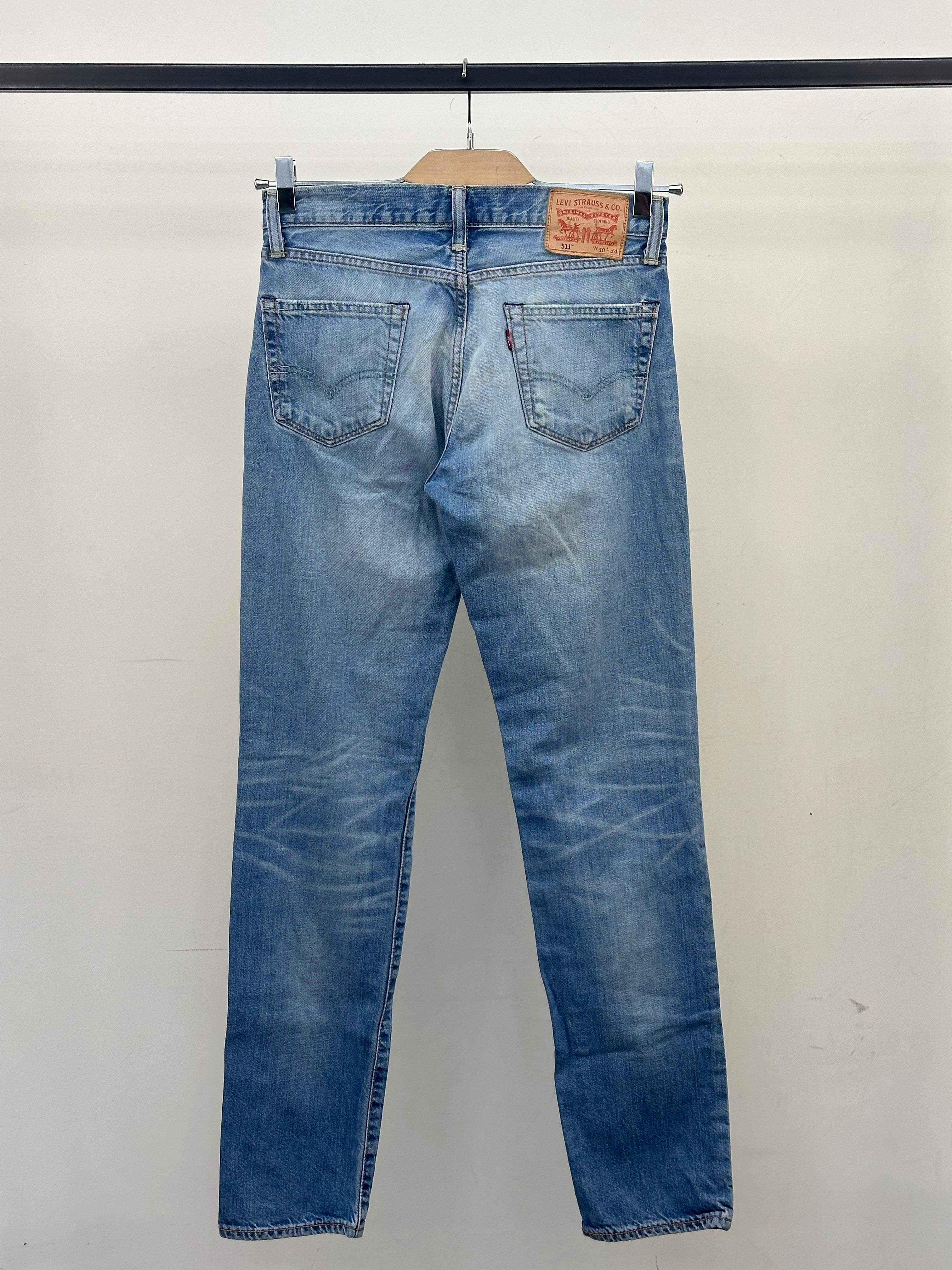 LEVI'S 511 SLIM FIT TAGLIA: 44 ITA = W30 L34