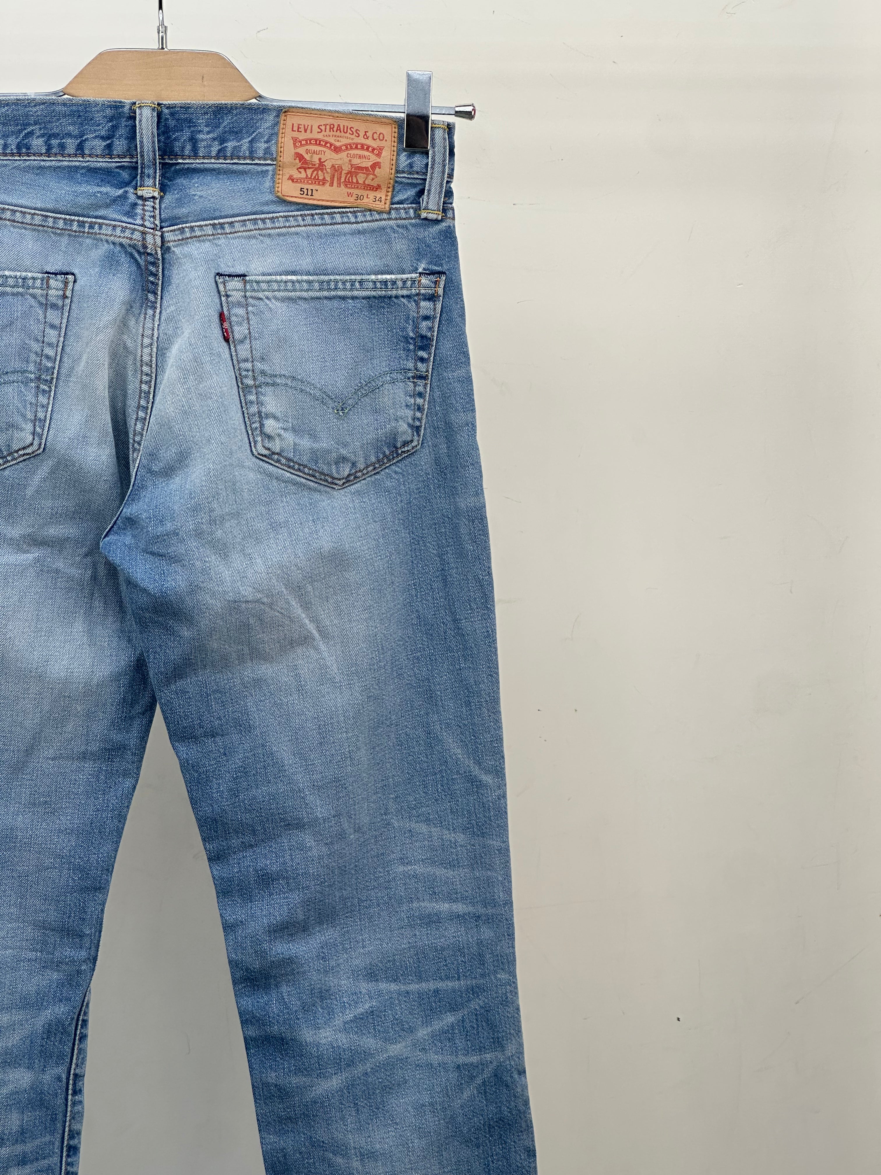 LEVI'S 511 SLIM FIT TAGLIA: 44 ITA = W30 L34