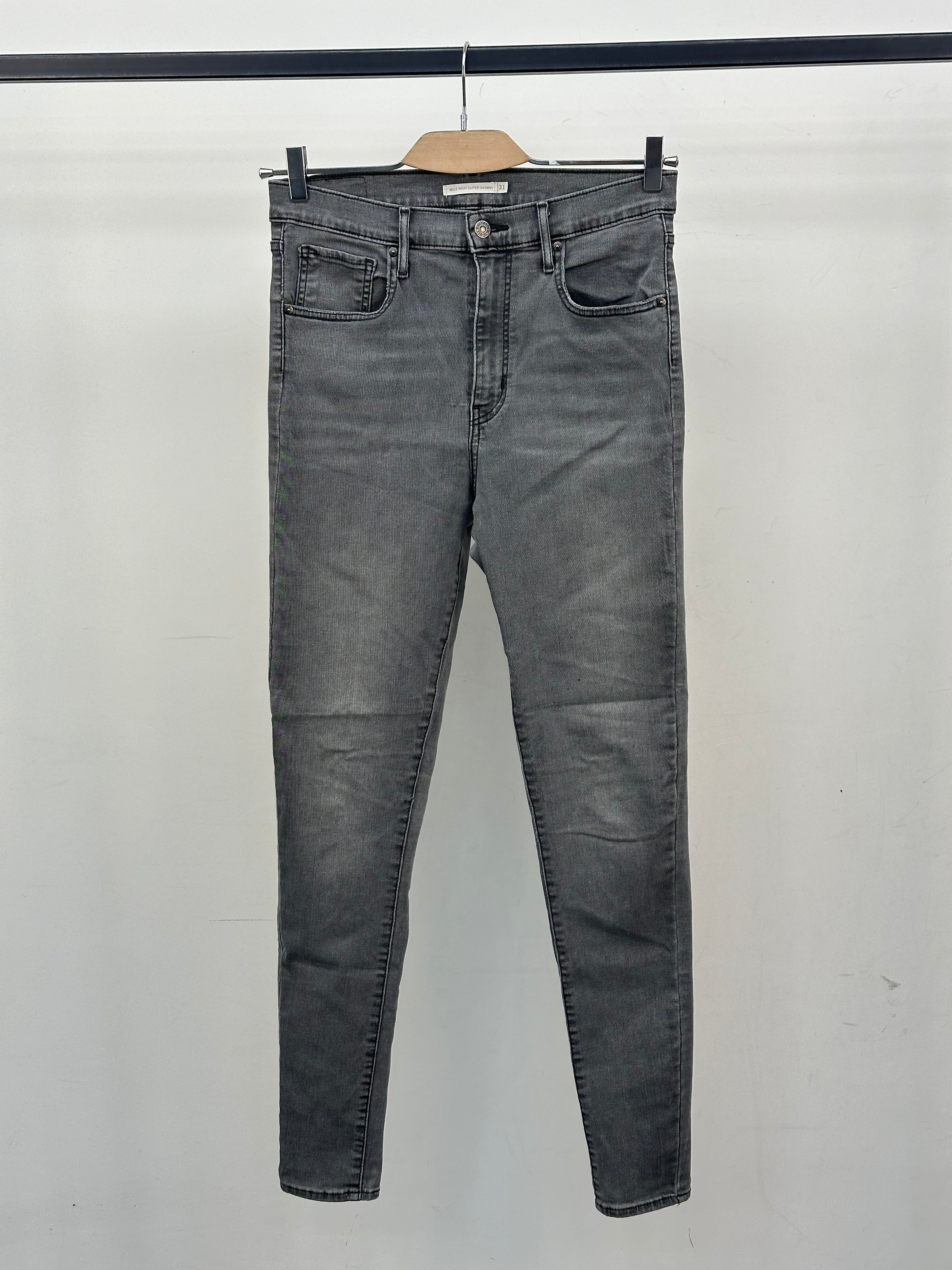 LEVI'S MILE HIGH SUPER SKINNY TAGLIA: 45 ITA = W31 L32