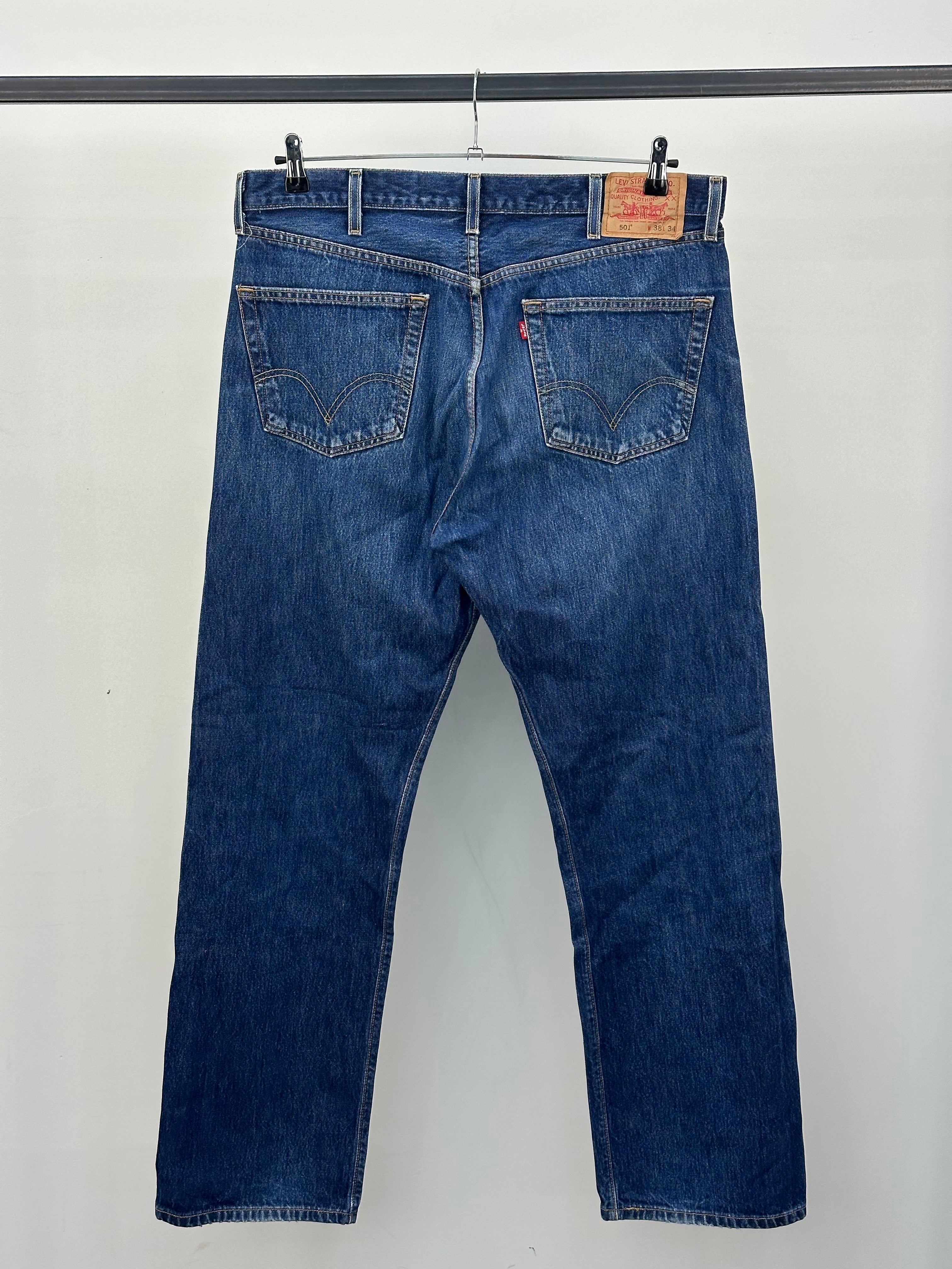 LEVI'S 501 TAGLIA: 52 ITA = W38 L34