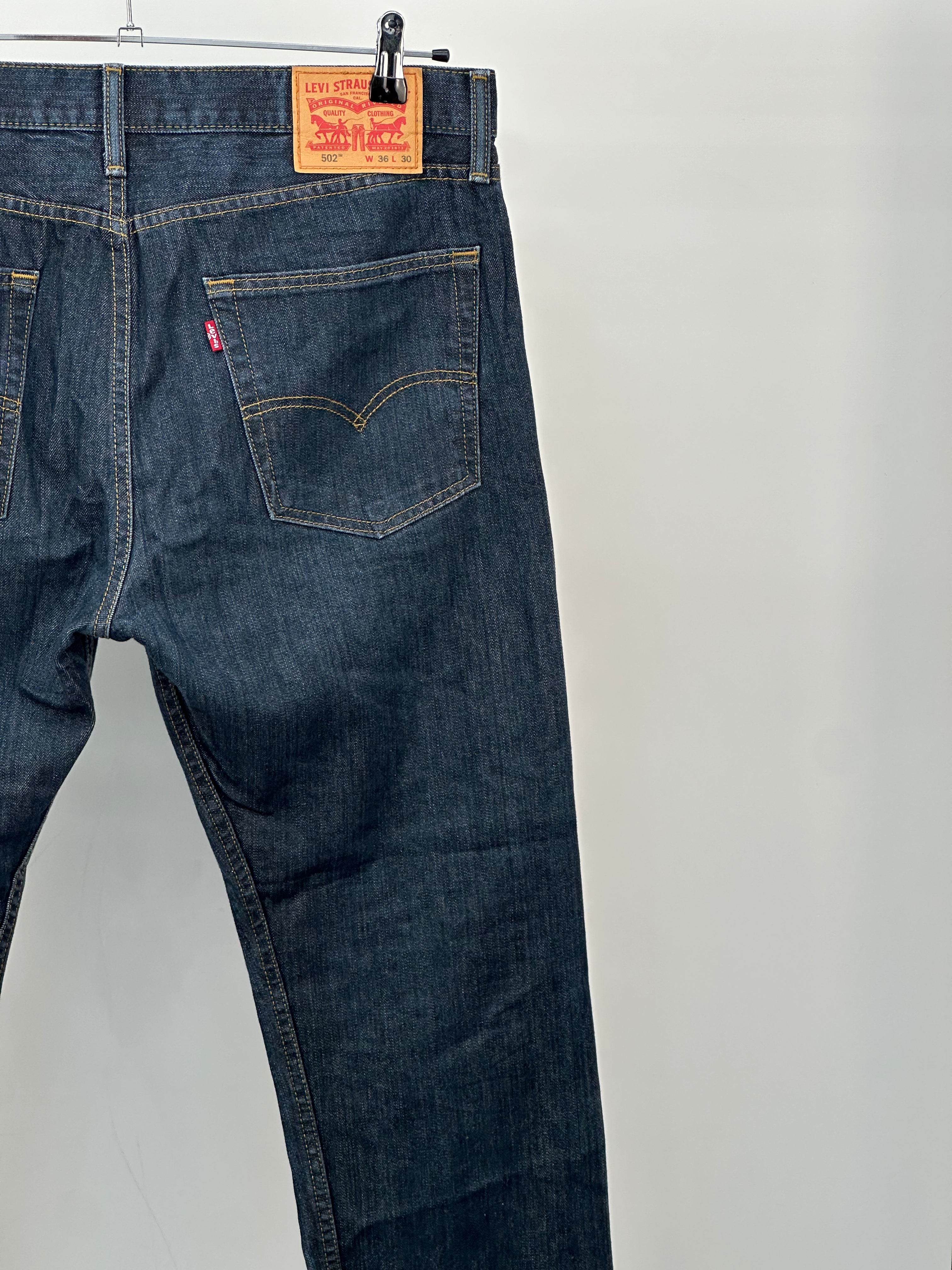 LEVI'S 502 SLIM TAGLIA: 50 ITA = W36 L30