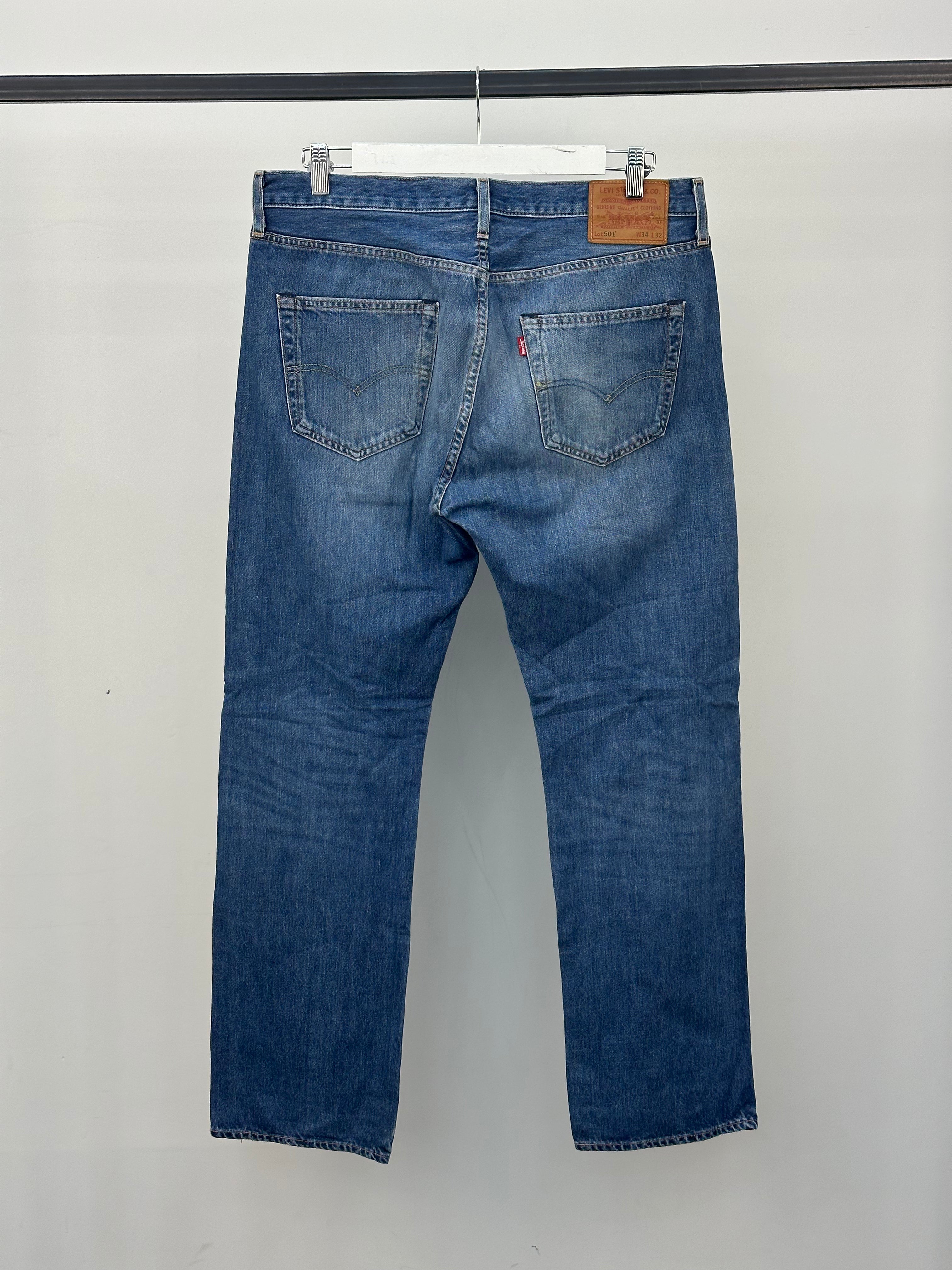 LEVI'S 501 TAGLIA: 48 ITA = W34 L32