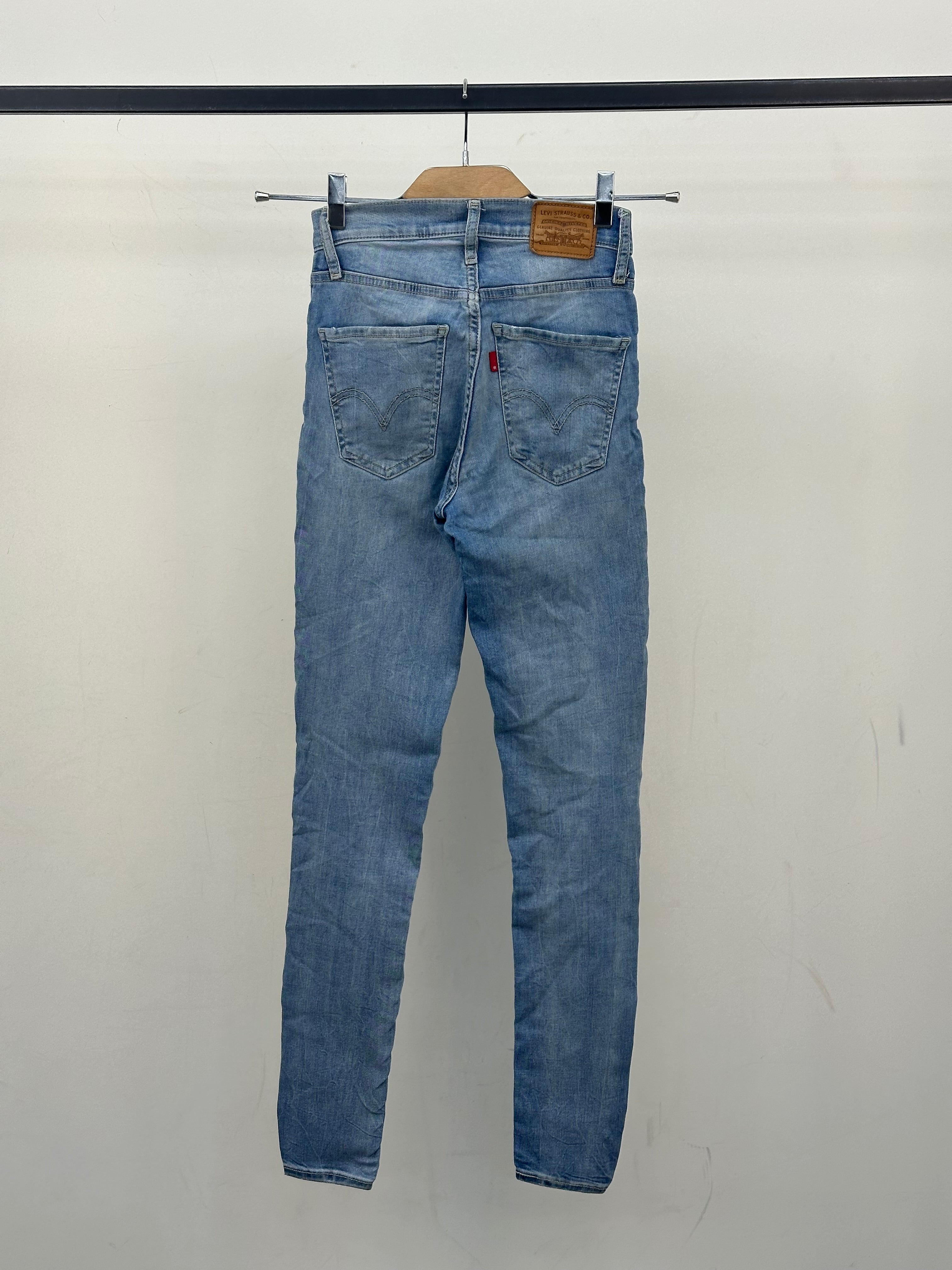 LEVI'S MILE HIGH SUPER SKINNY TAGLIA: 37 ITA = W23