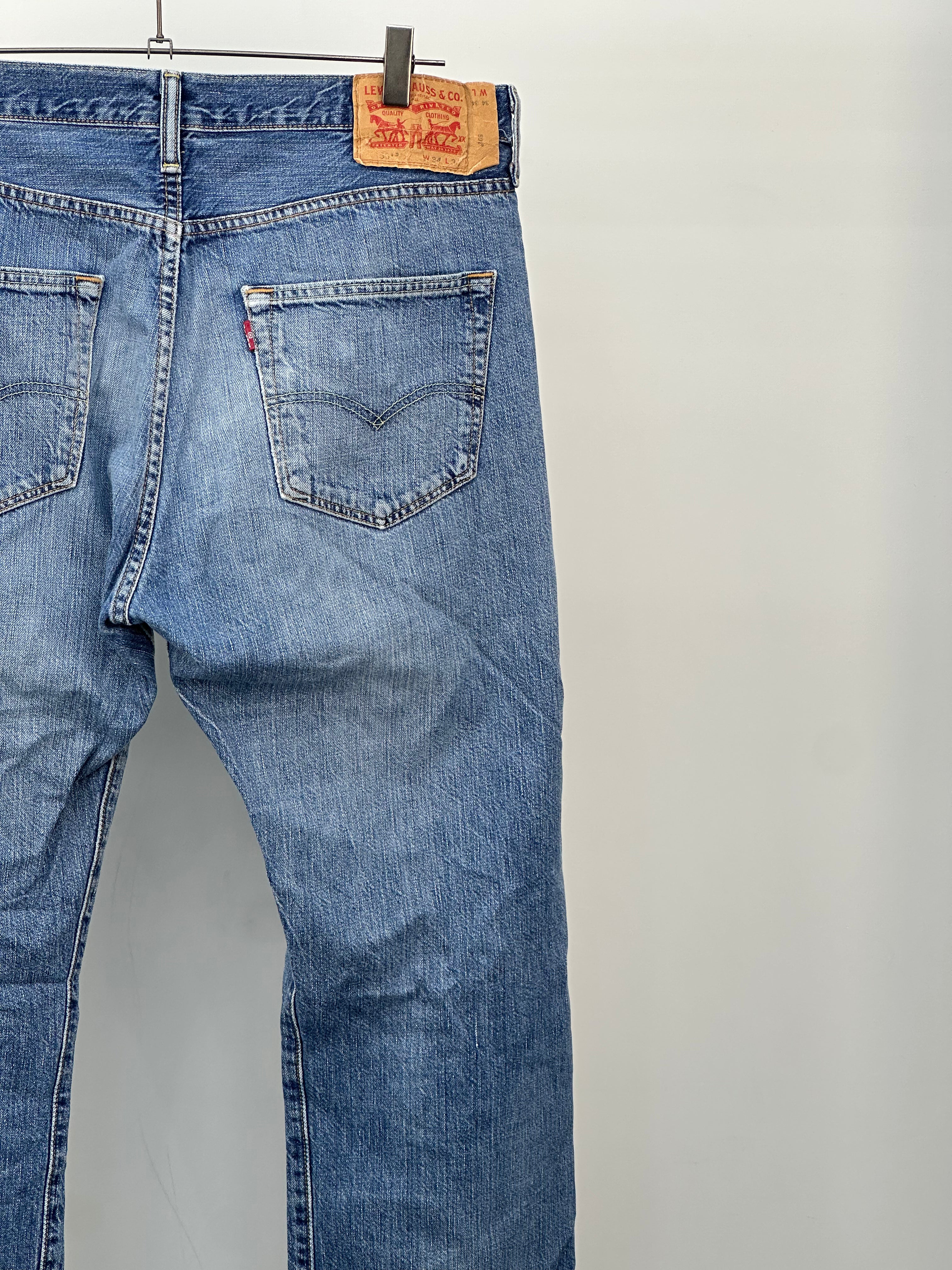 LEVI'S 501 TAGLIA: 48 ITA = W34 L34