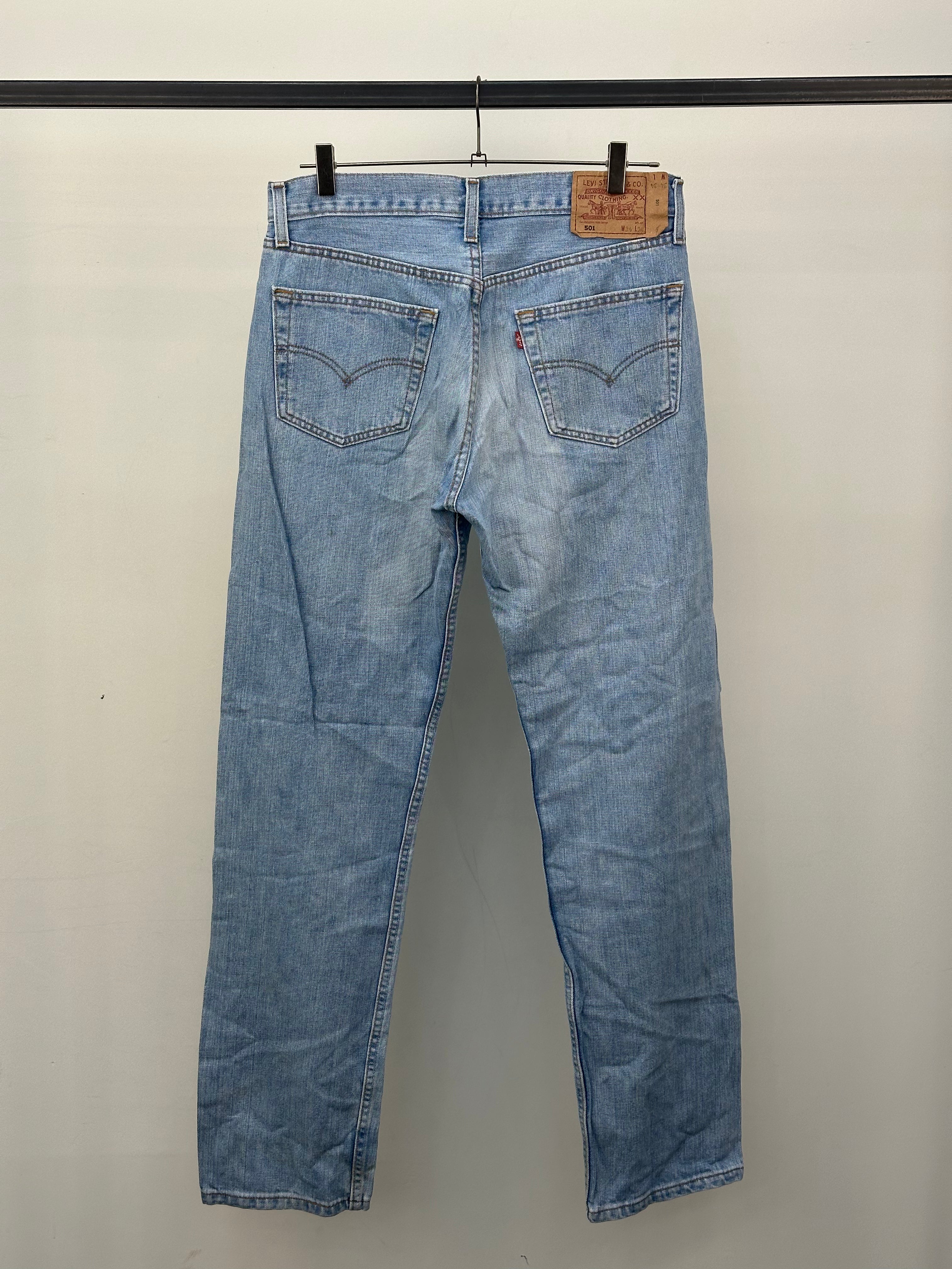 LEVI'S 501 TAGLIA: 48 ITA = W34 L34