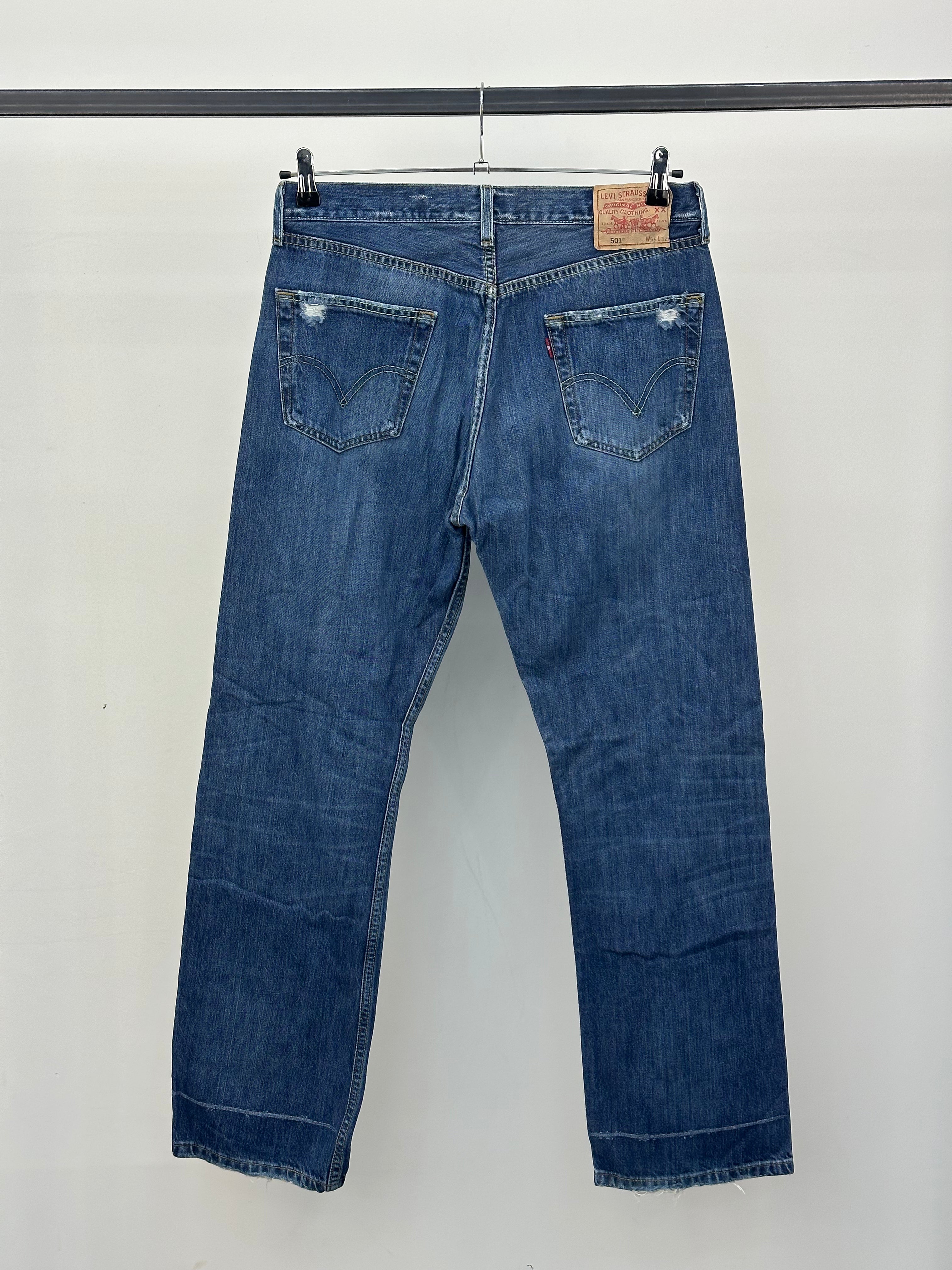 LEVI'S 501 TAGLIA: 48 ITA = W34 L32