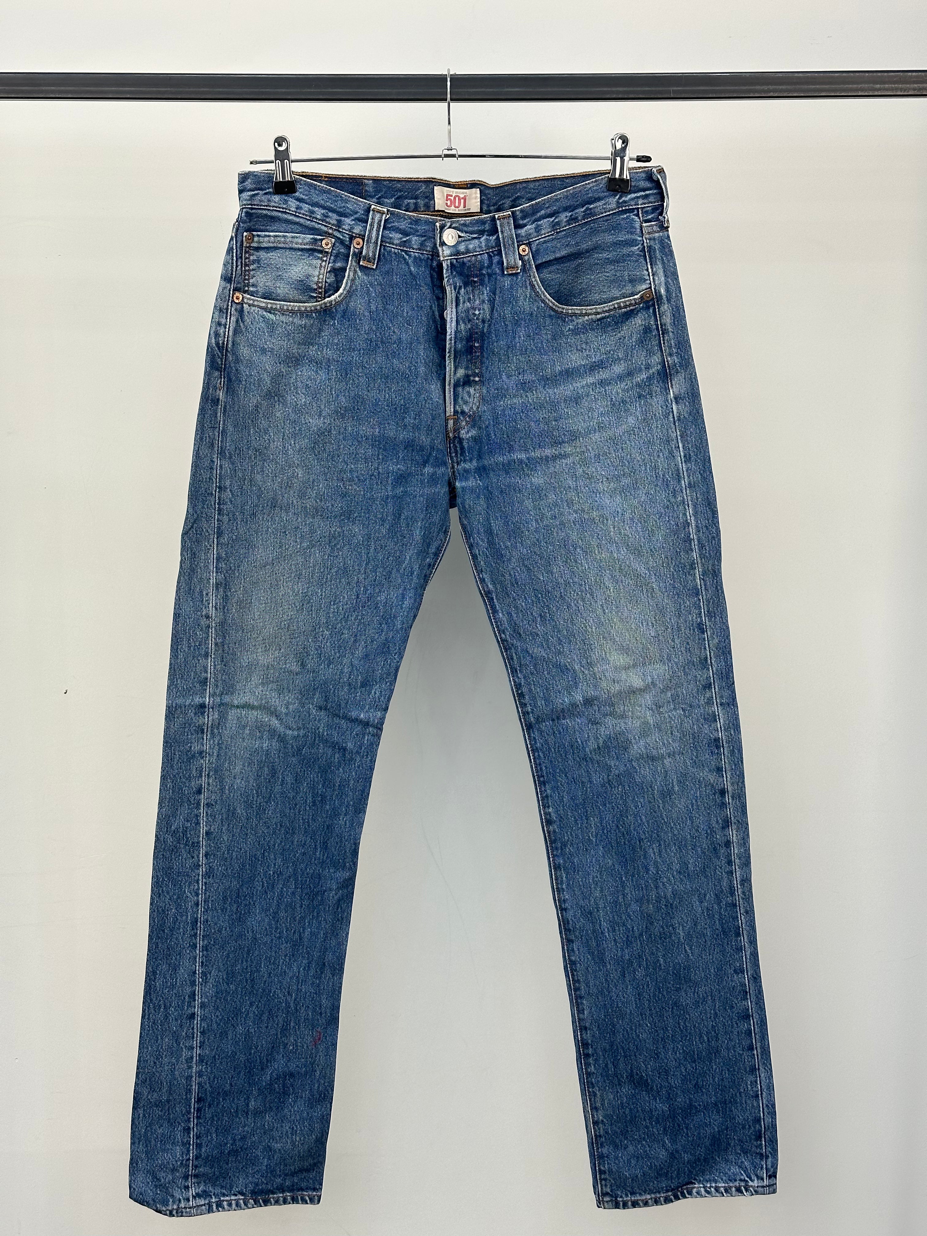 LEVI'S 501 TAGLIA: 47 ITA = W33 L34
