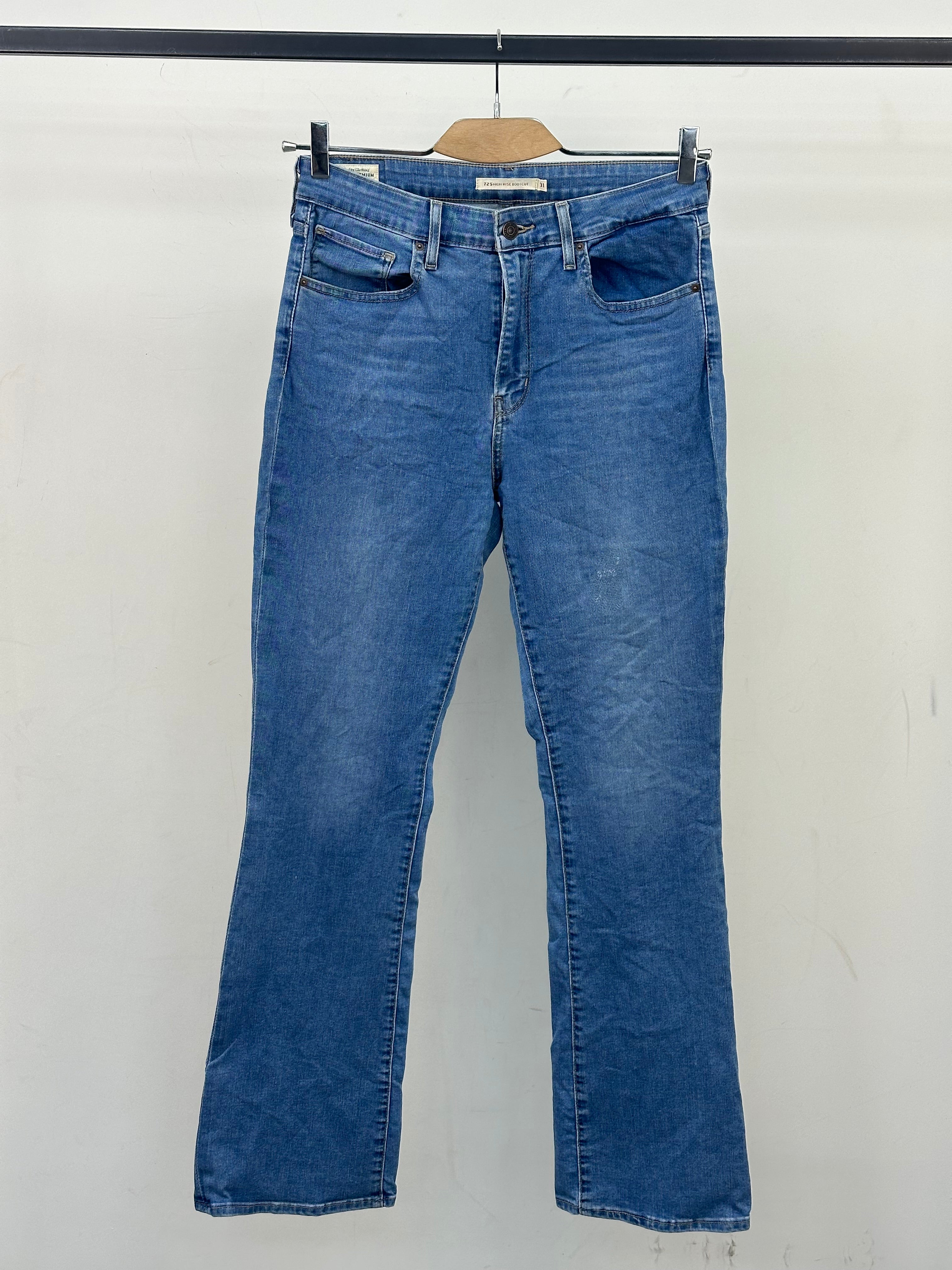 LEVI'S 725 HIGH RISE BOOTCUT FIT: 45 ITA = W31 L32