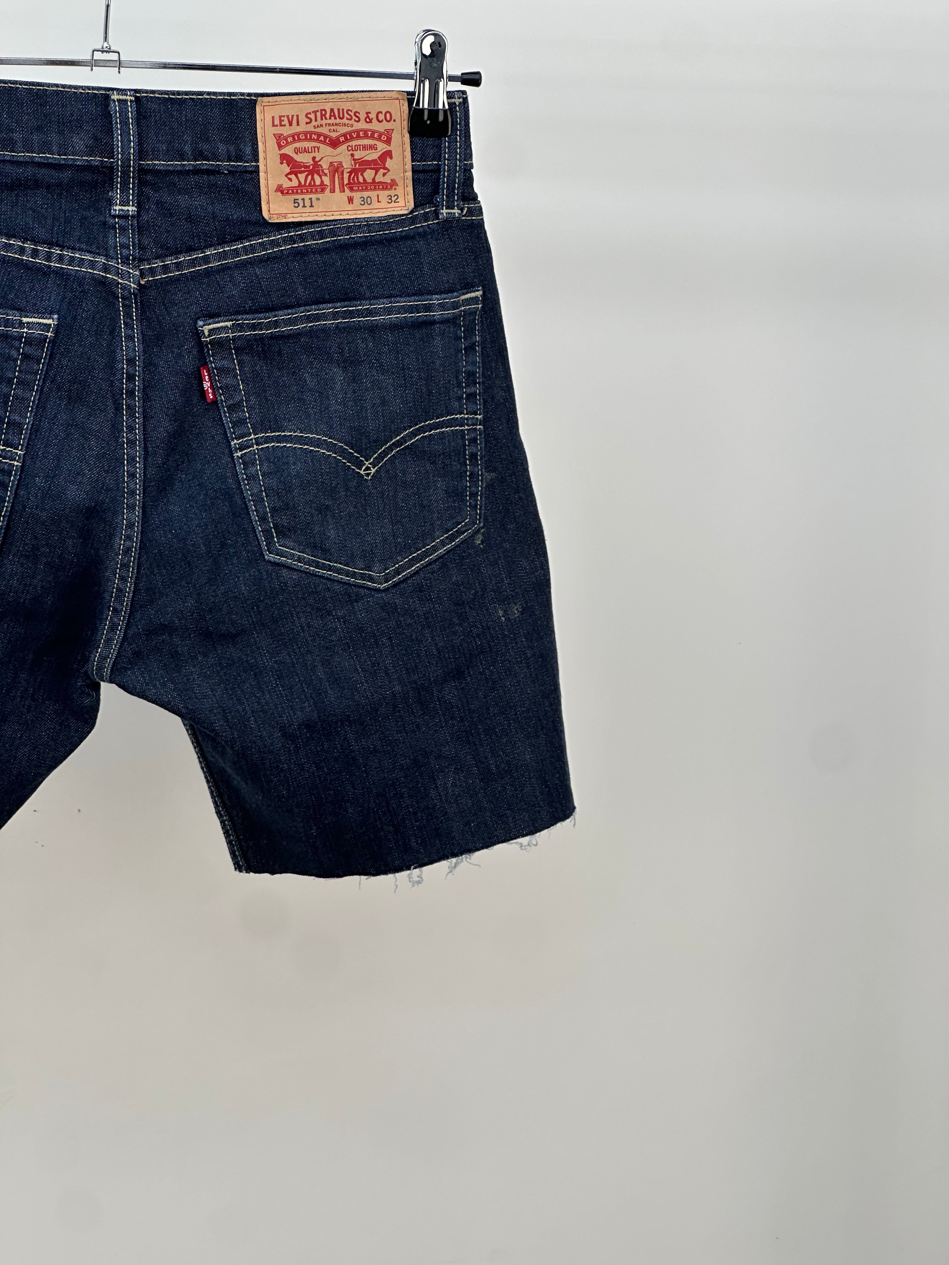 Levi's Taglia W30 Uomo Levis 501 Elasticizzati Top