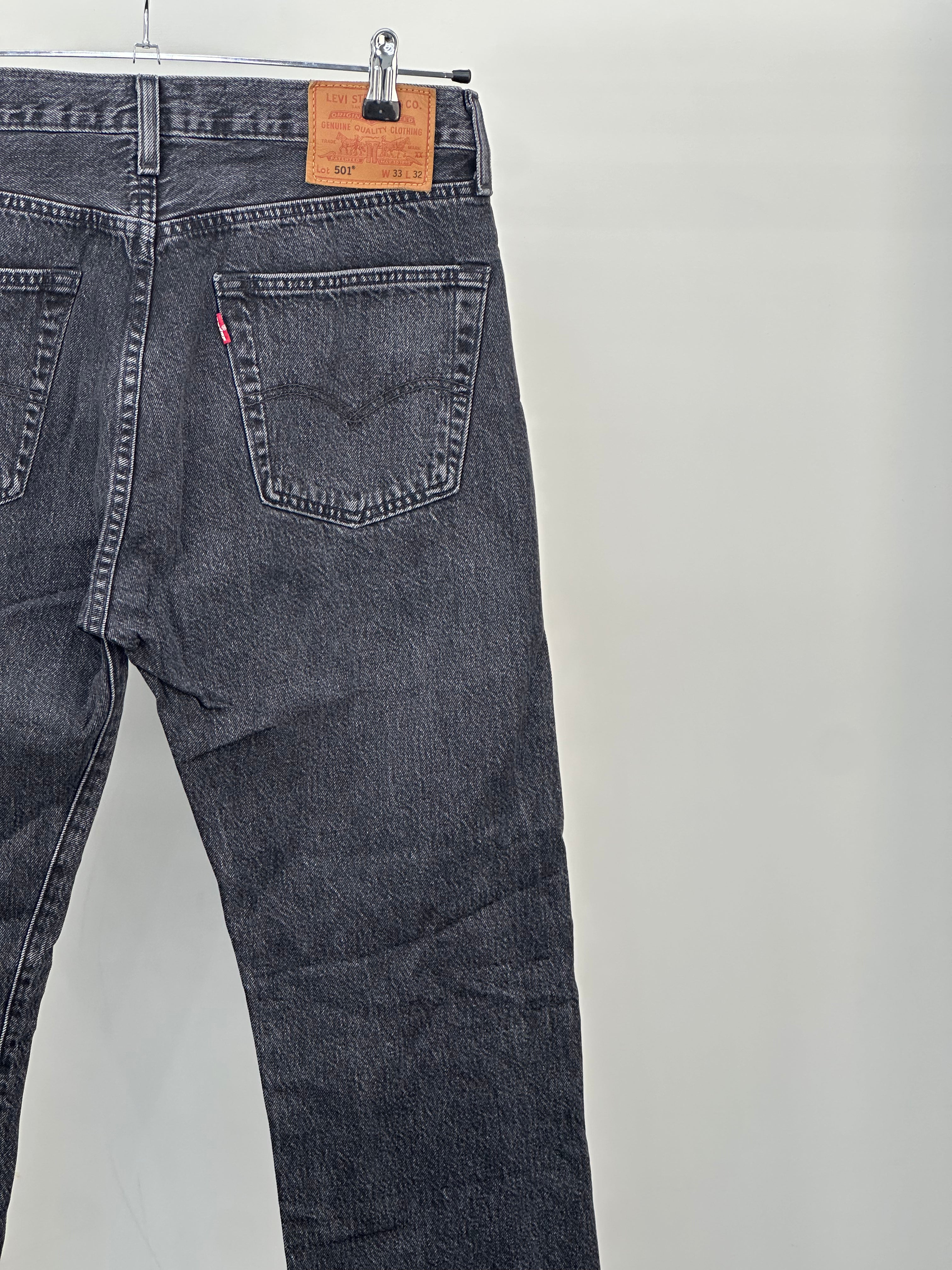 LEVI'S 501 TAGLIA: 47 ITA = W33 L32