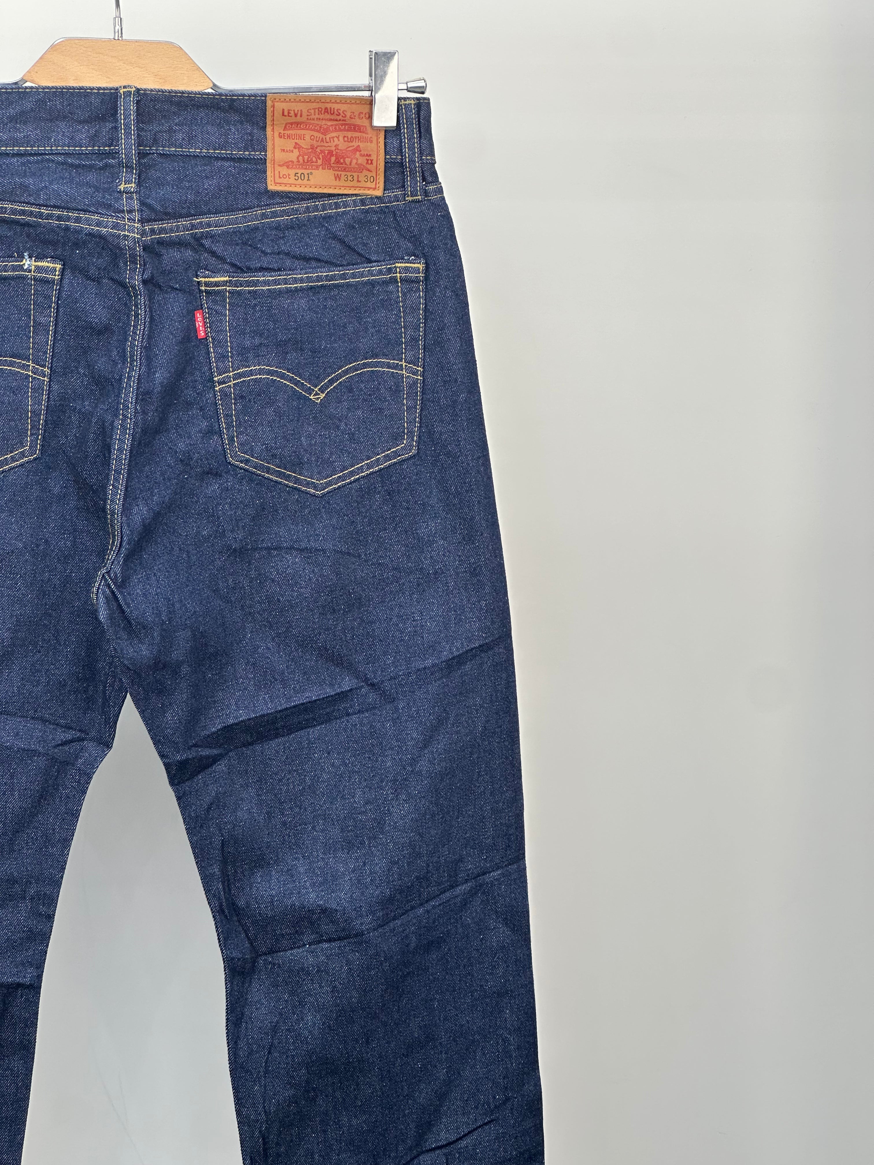LEVI'S 501 TAGLIA: 47 ITA = W33 L30