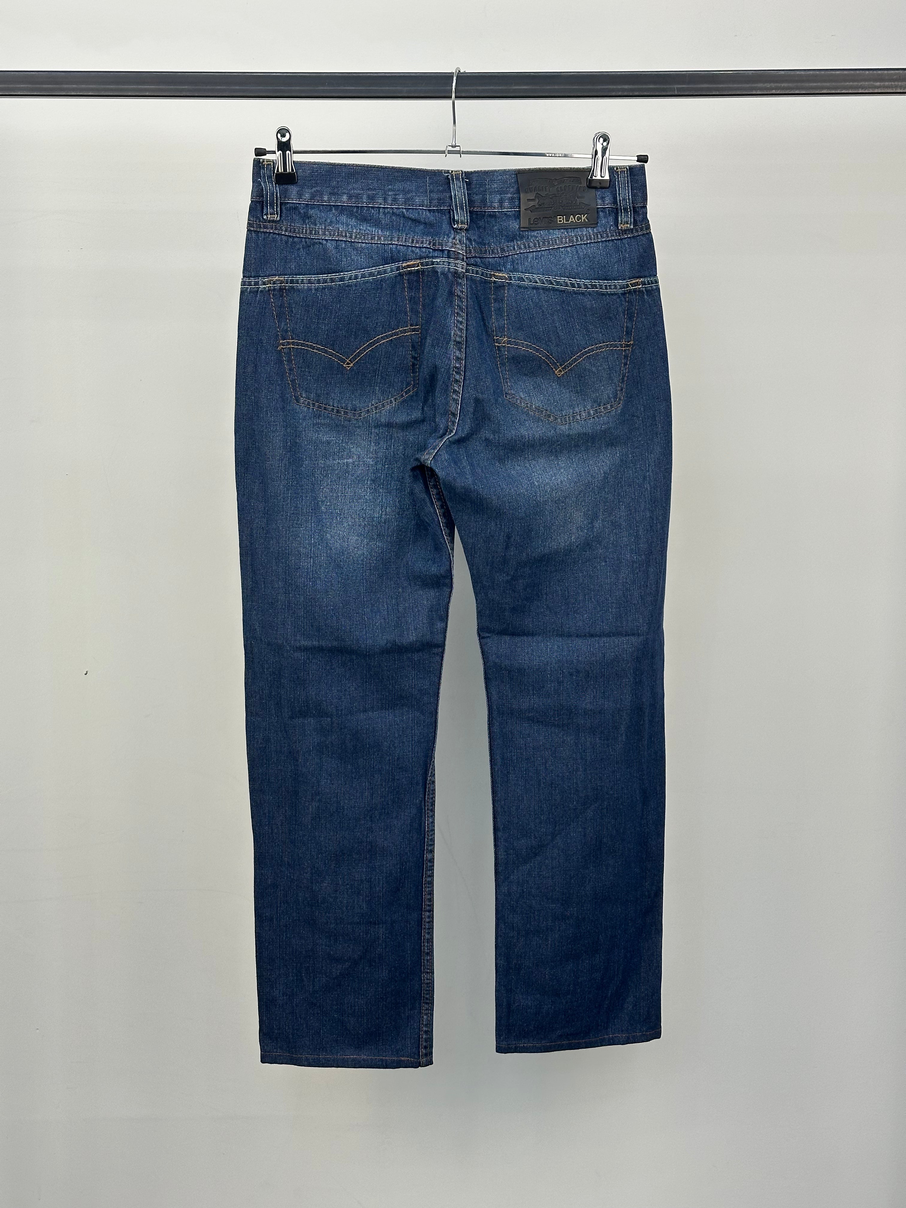 LEVI'S BLACK TAGLIA: 46 ITA = W32 L30