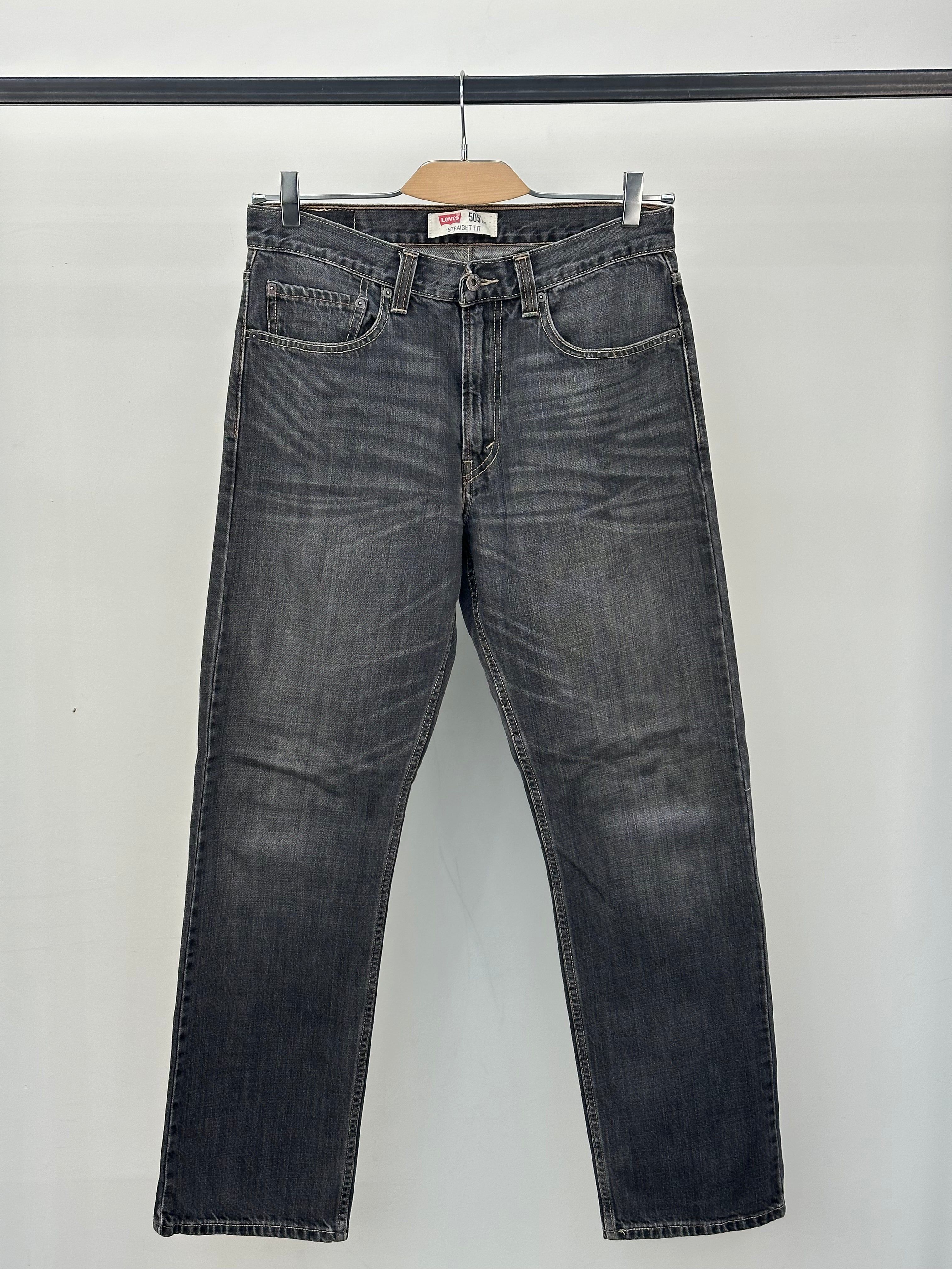 LEVI'S 505 STRAIGHT FIT TAGLIA: 46 ITA = W32 L32