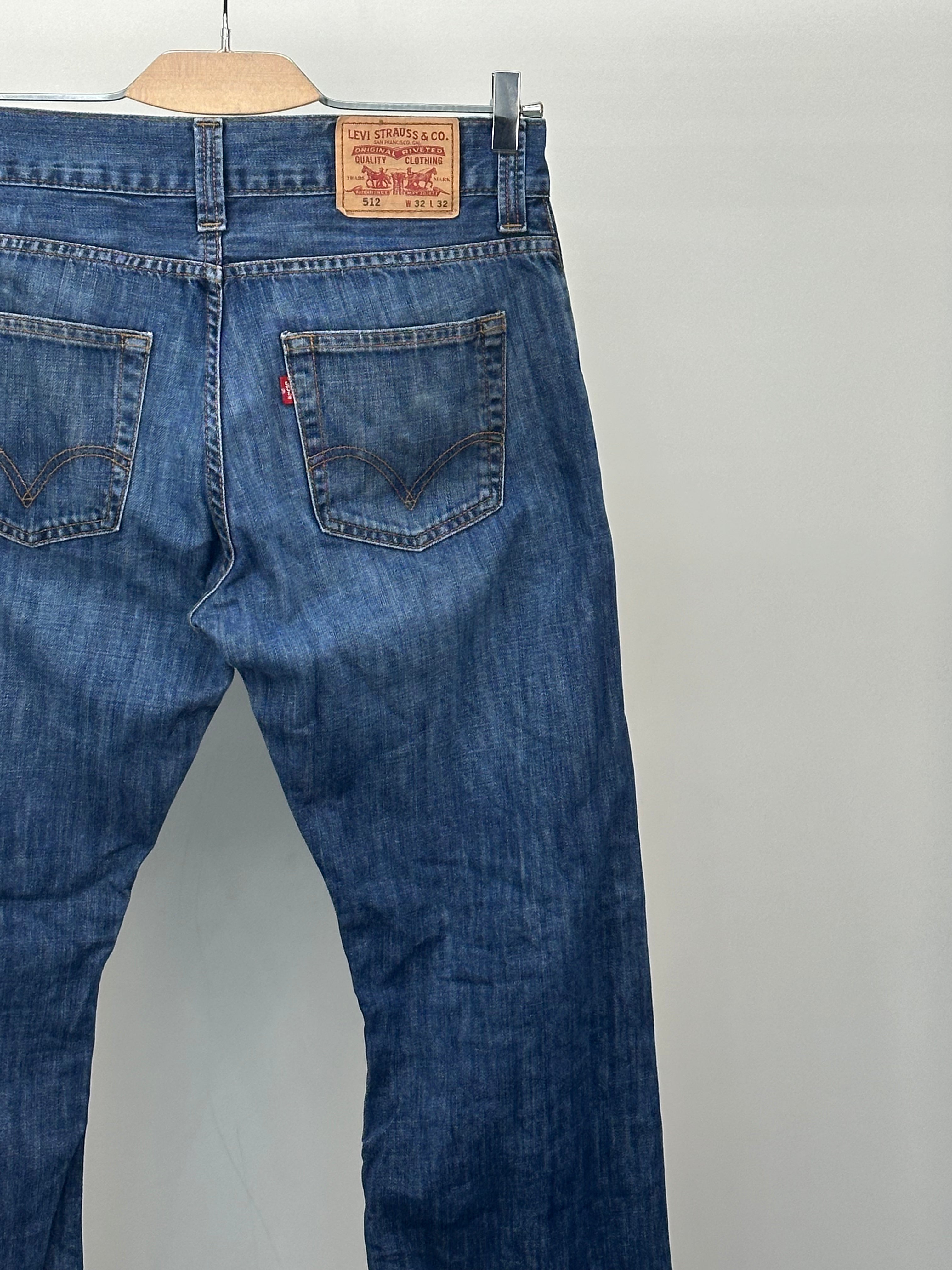 LEVI'S 512 SLIM FIT TAGLIA: 46 ITA = W32 L32