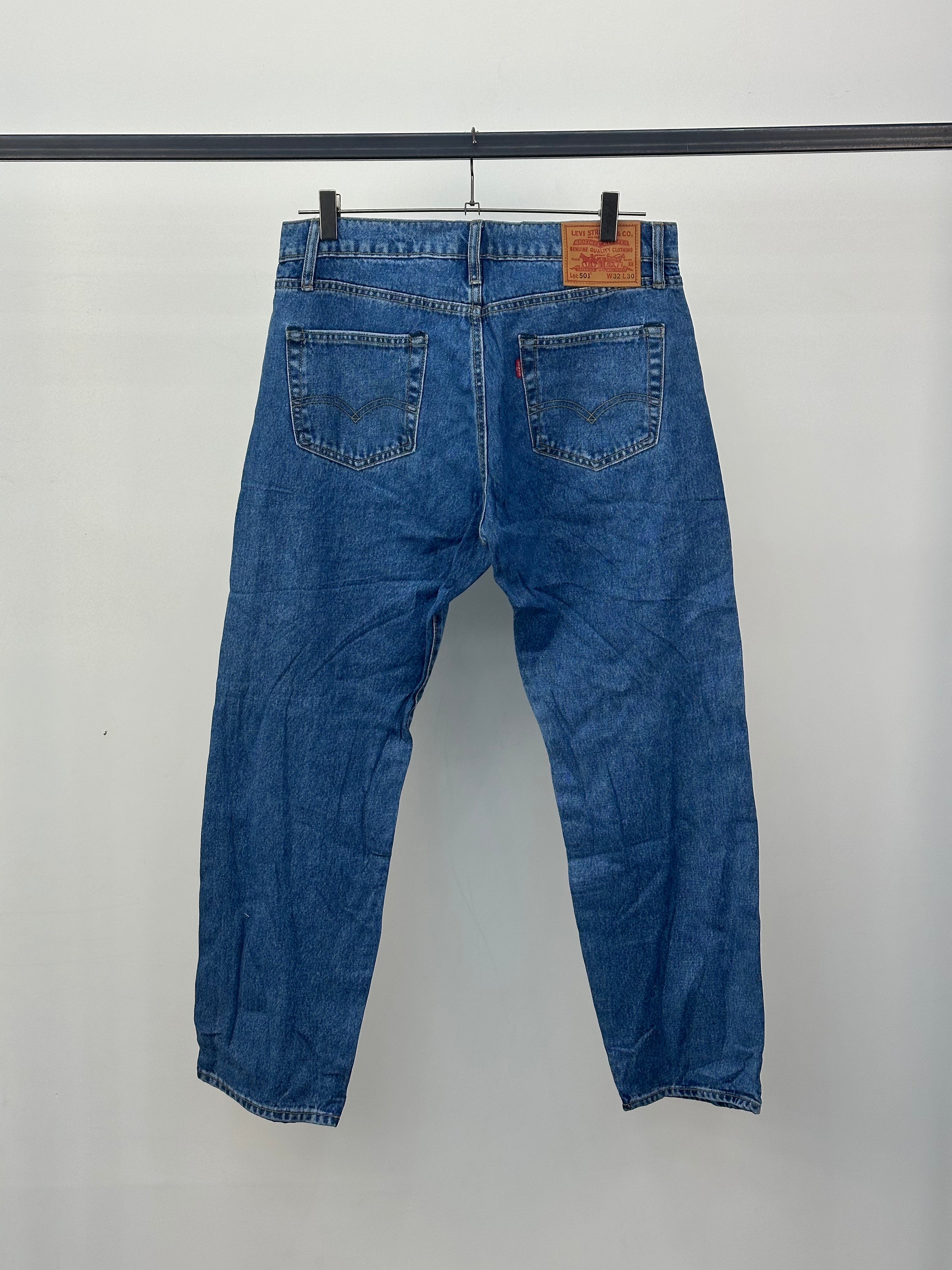 LEVI'S 501 TAGLIA: 46 ITA = W32 L30